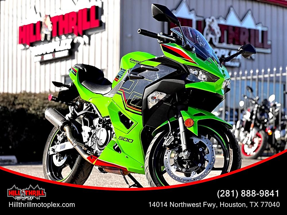 We have an amazing 2024 KAWASAKI NINJA 500 KRT Edition For Only
