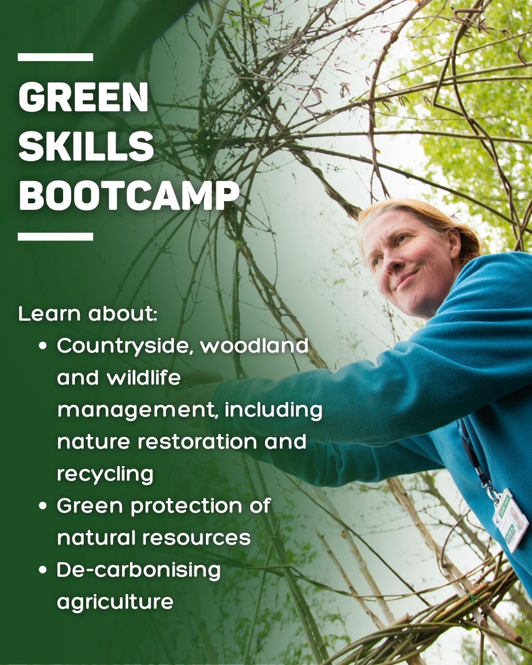 Derby College - The Green Skills Bootcamp is designed for...