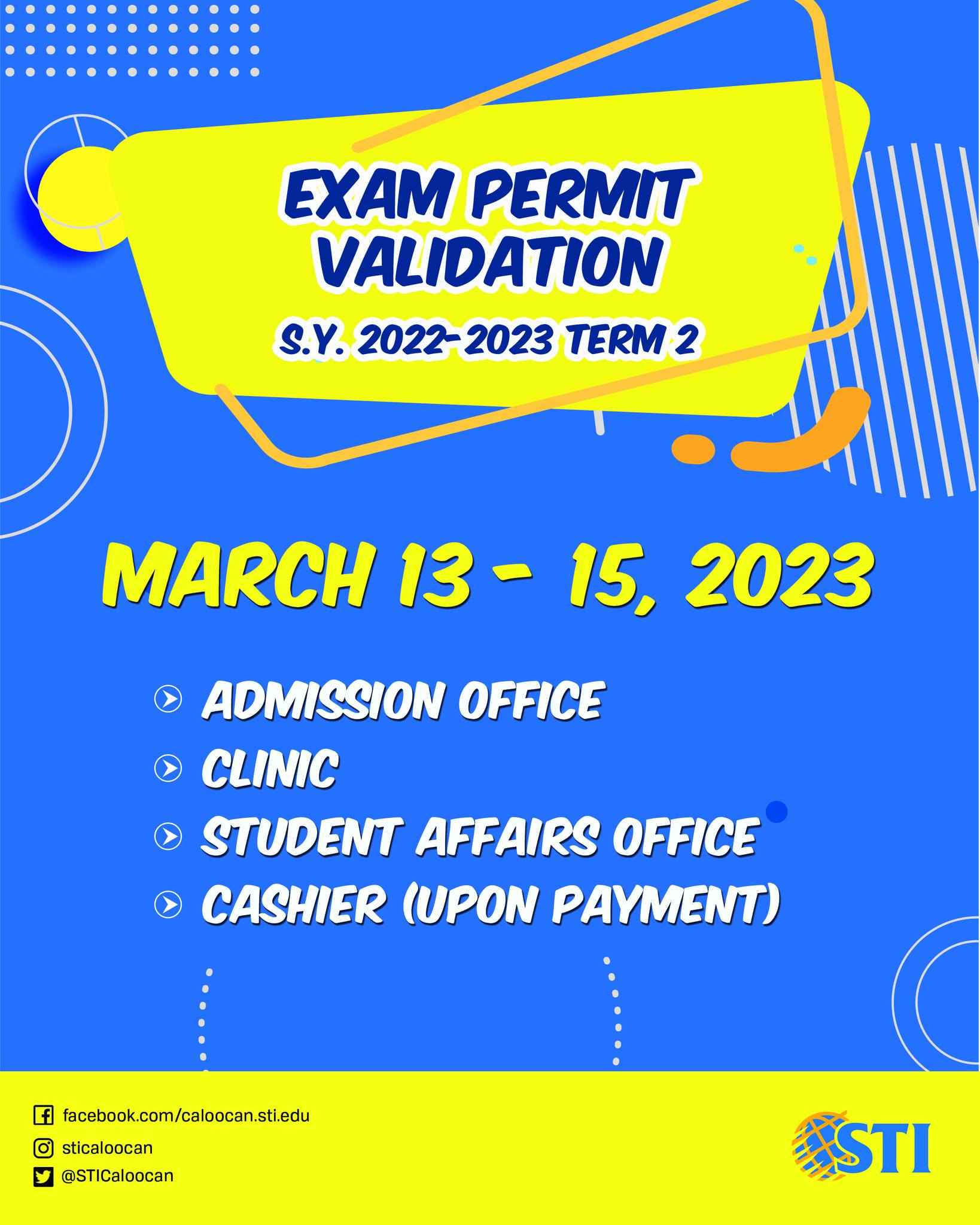 Attention Tertiary Students:... - STI College Caloocan