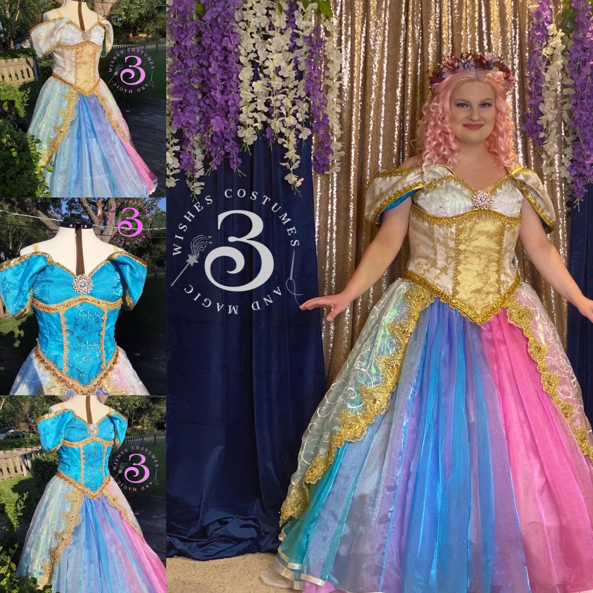 open lace back dress Magic Princess Salon: Spa, Makeup and Dress Up Games for Girls main image 0