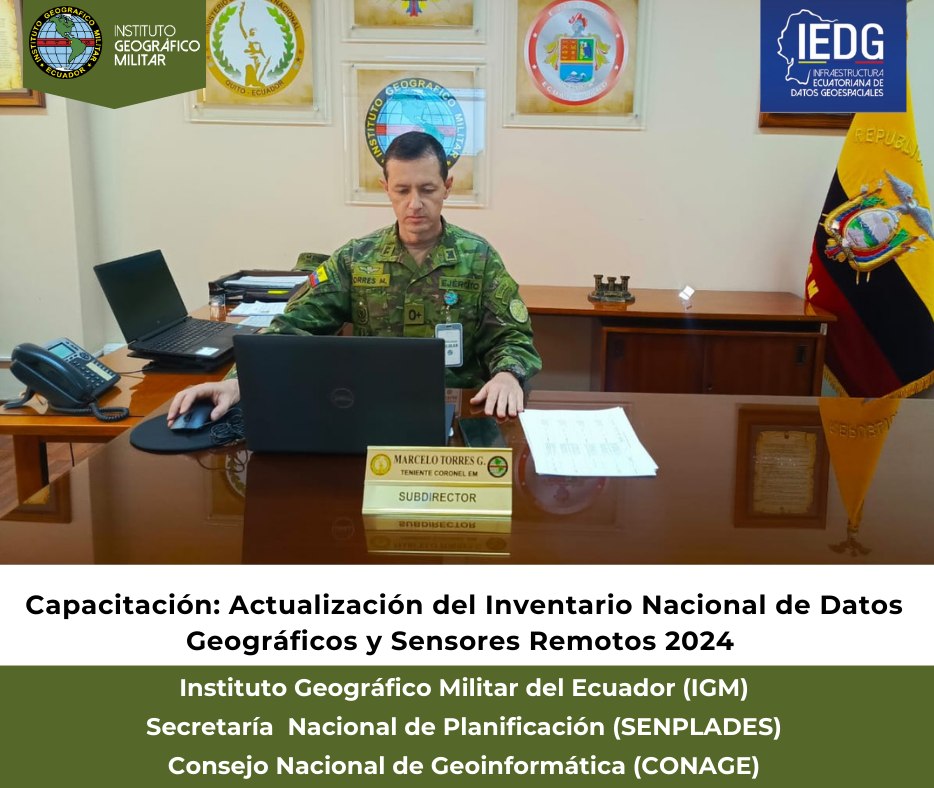 📢 Taller de... - Instituto Geográfico Militar Ecuador | Facebook