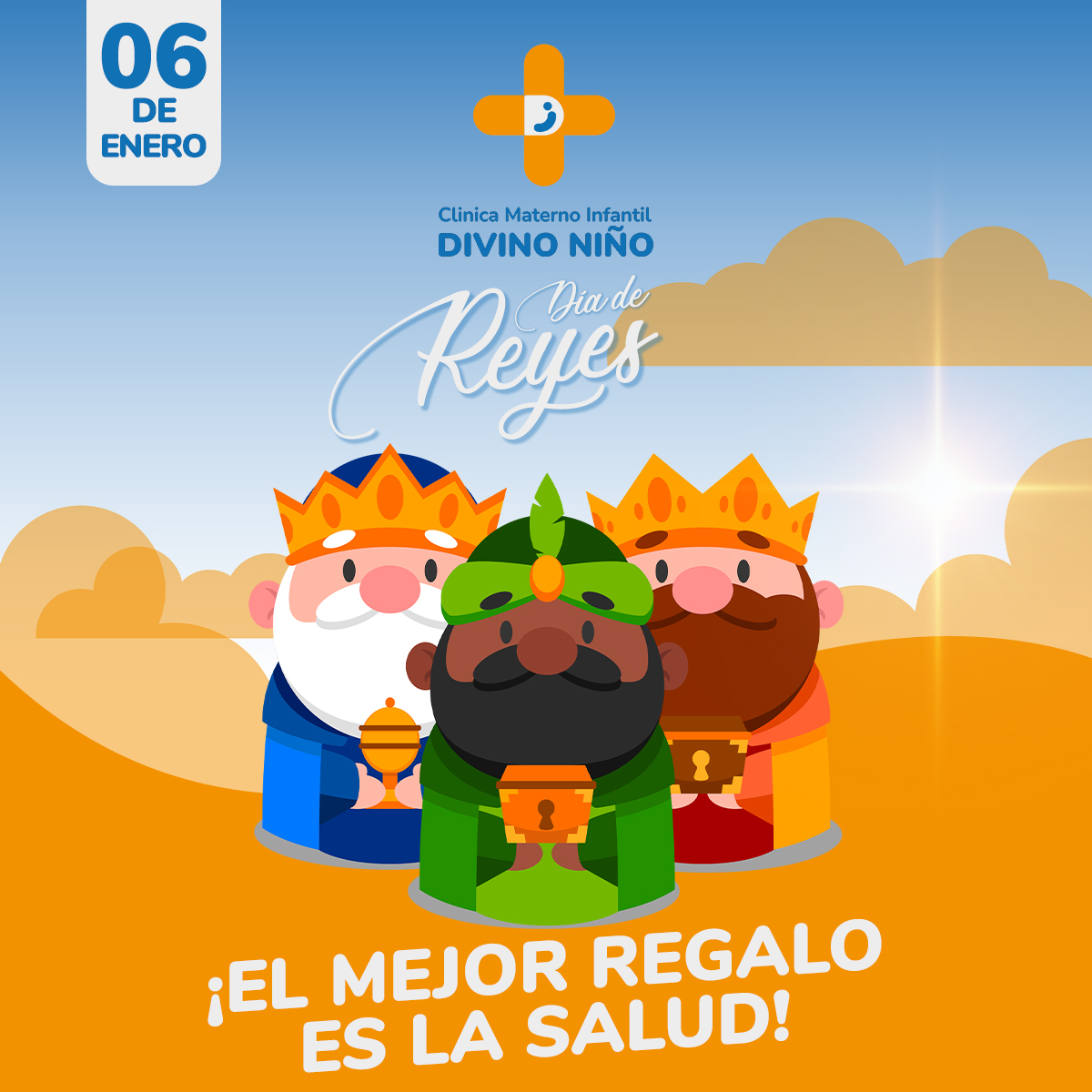 Feliz Día de Reyes Porque cuidar tu... - Clinica Divino NIÑO