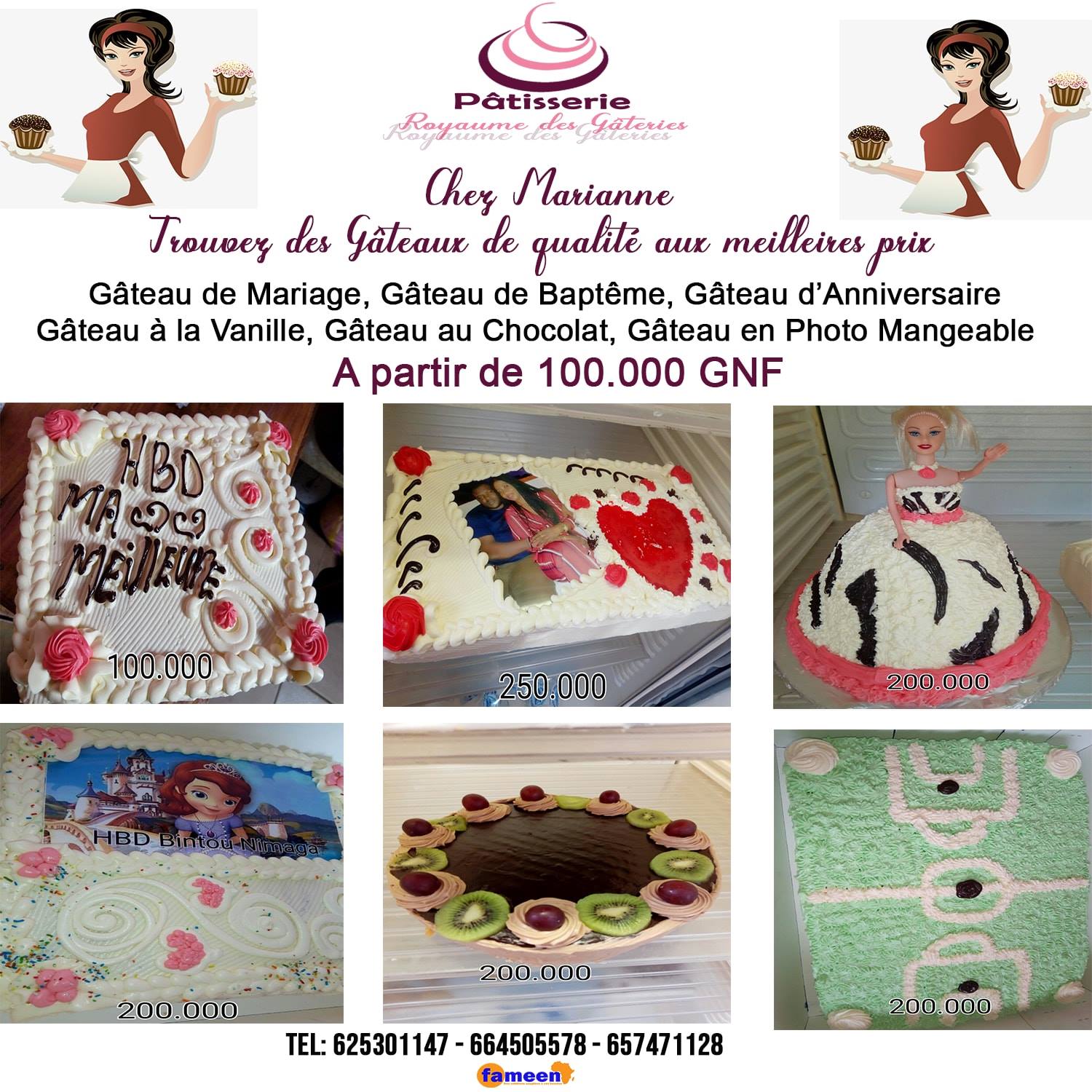 Pour Vos Gateaux De Mariage Bapteme Patisserie Royaume Des Gateries Facebook