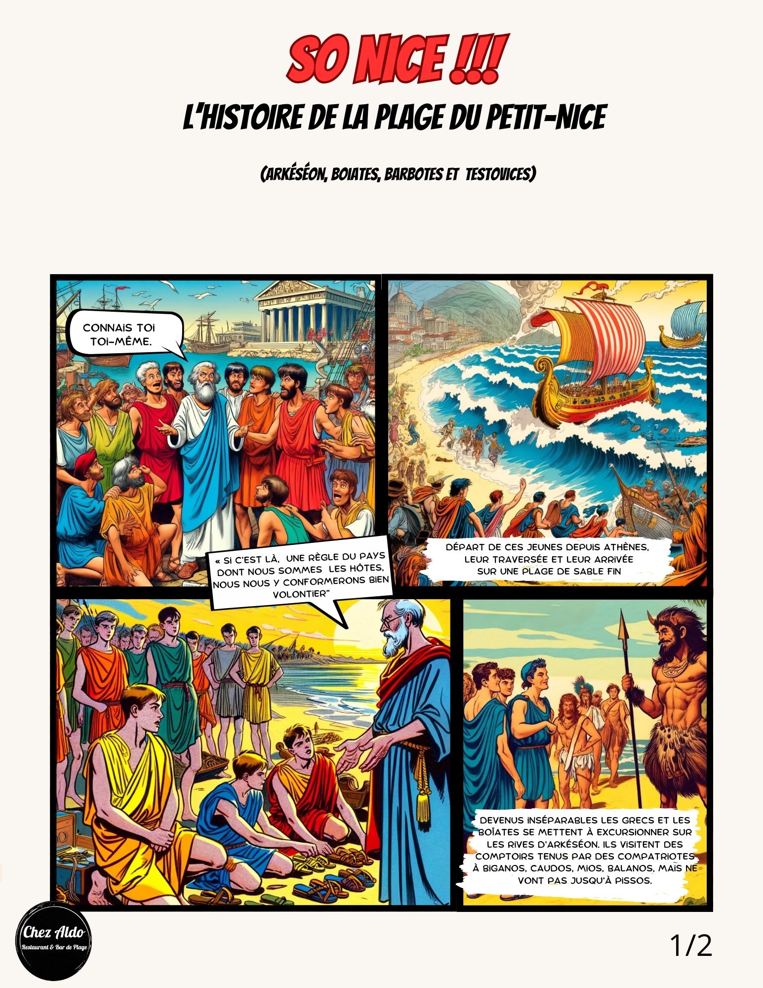 🌊 SO NICE! L' histoire de la Plage du... - Chez Aldo au Pyla