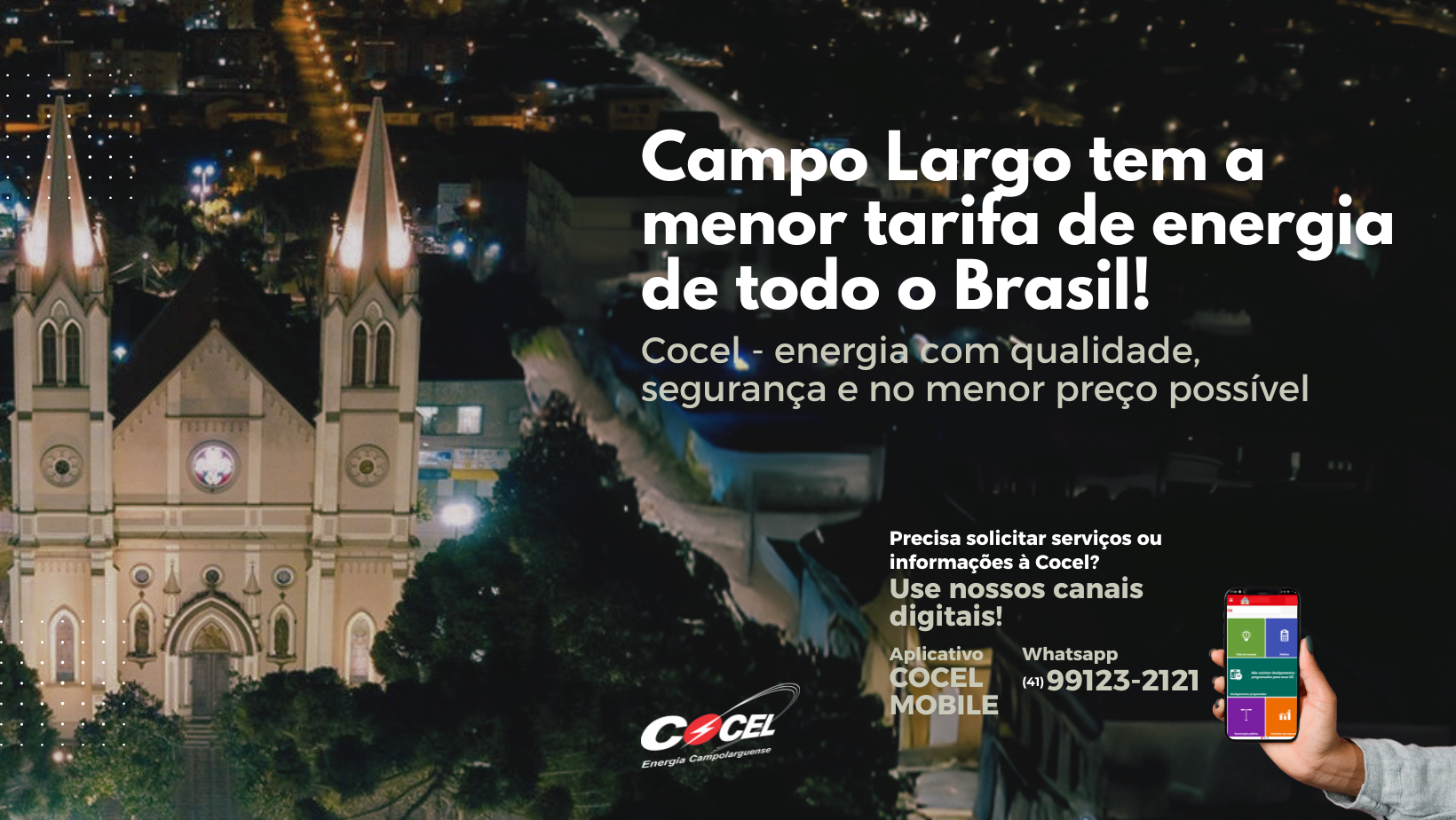 Companhia Campolarguense de Energia - Cocel | Campo Largo PR