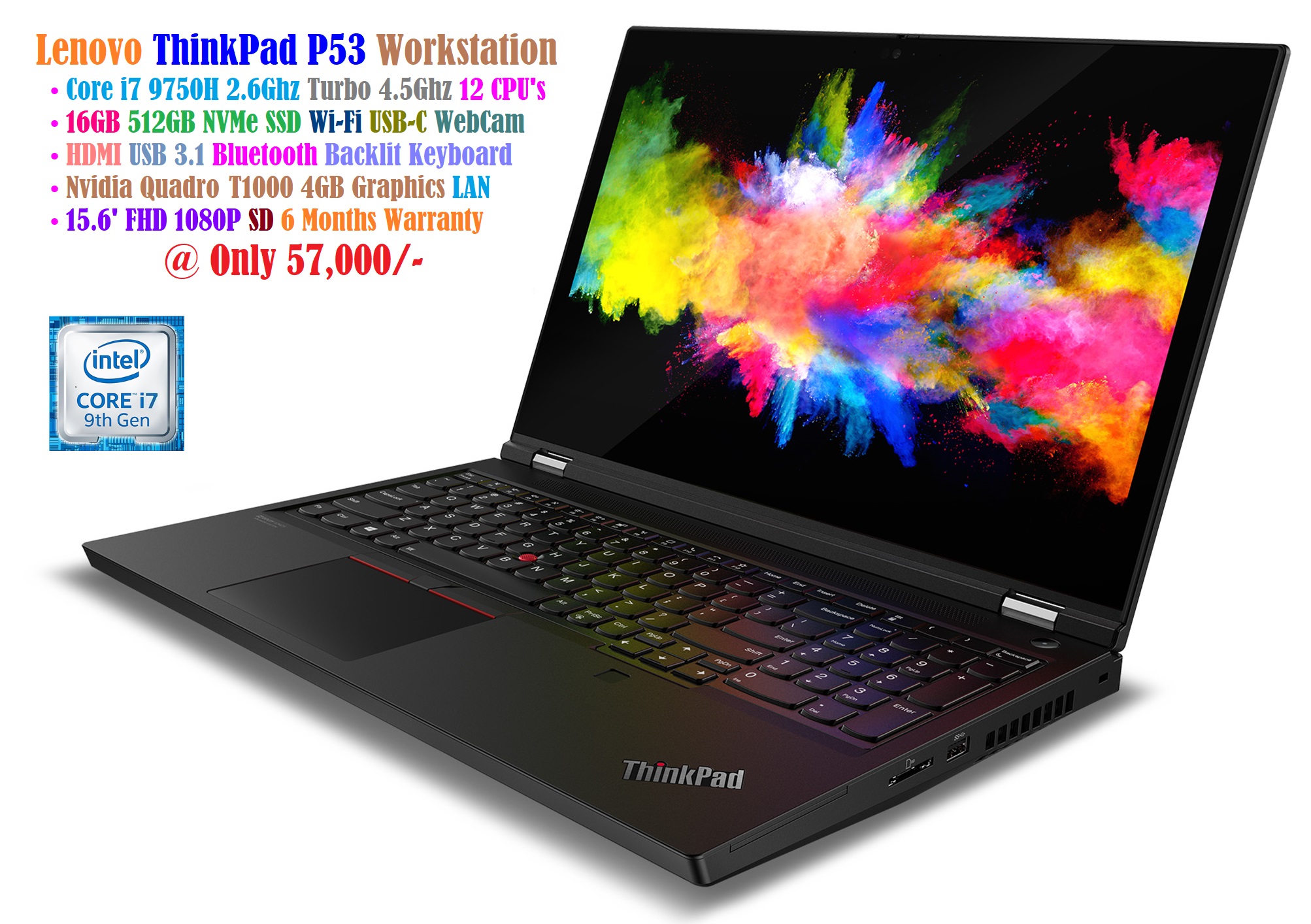Best - Special Offers; EX-Japan Laptops _ Lenovo ThinkPad P53 