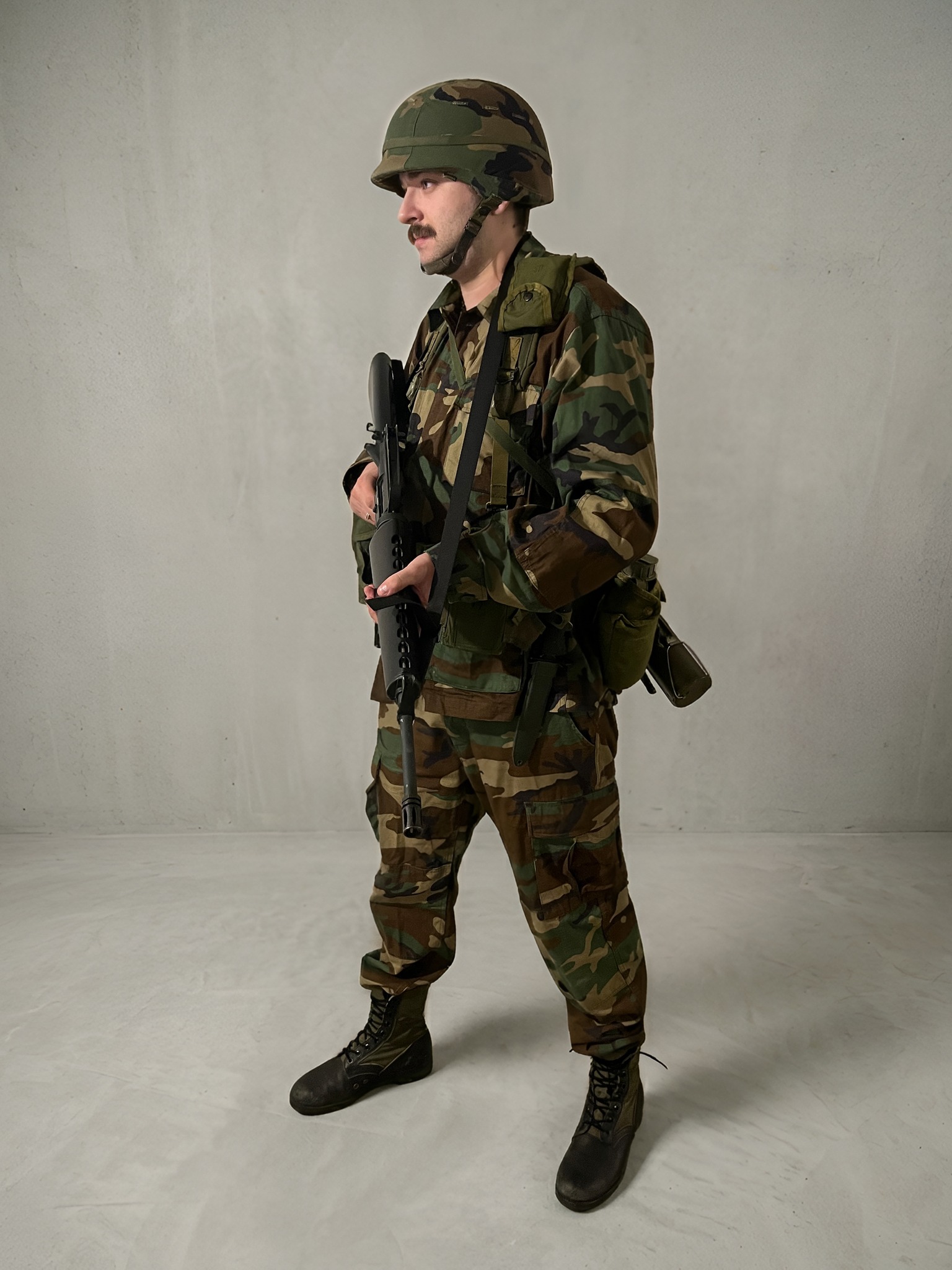 Late cold war US army infantry gear