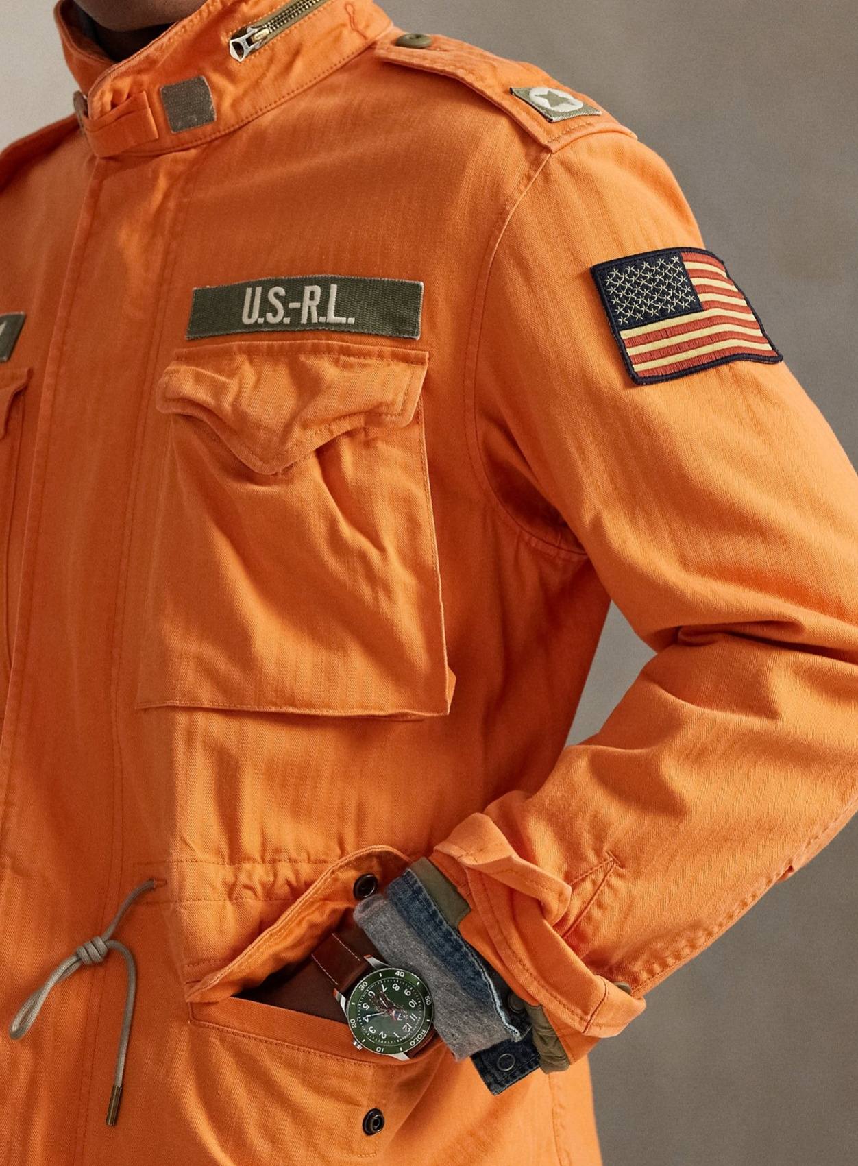 What do you think of the new orange field jacket?