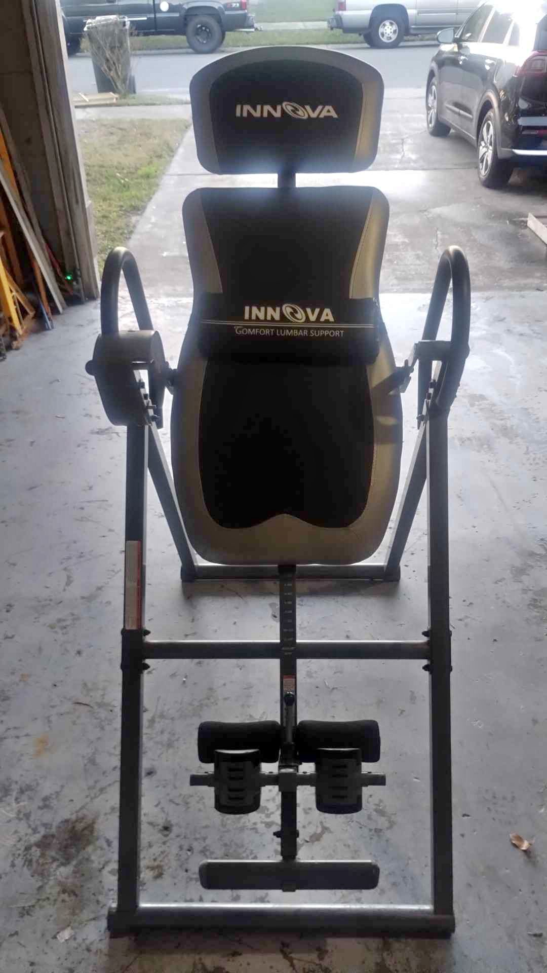 Innova brand new inversion chair with comfort lumbar support. It's ...