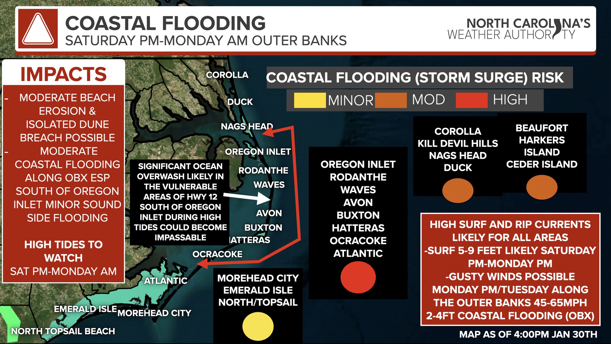 🌊 Coastal... - North Carolina's Weather Authority | Facebook