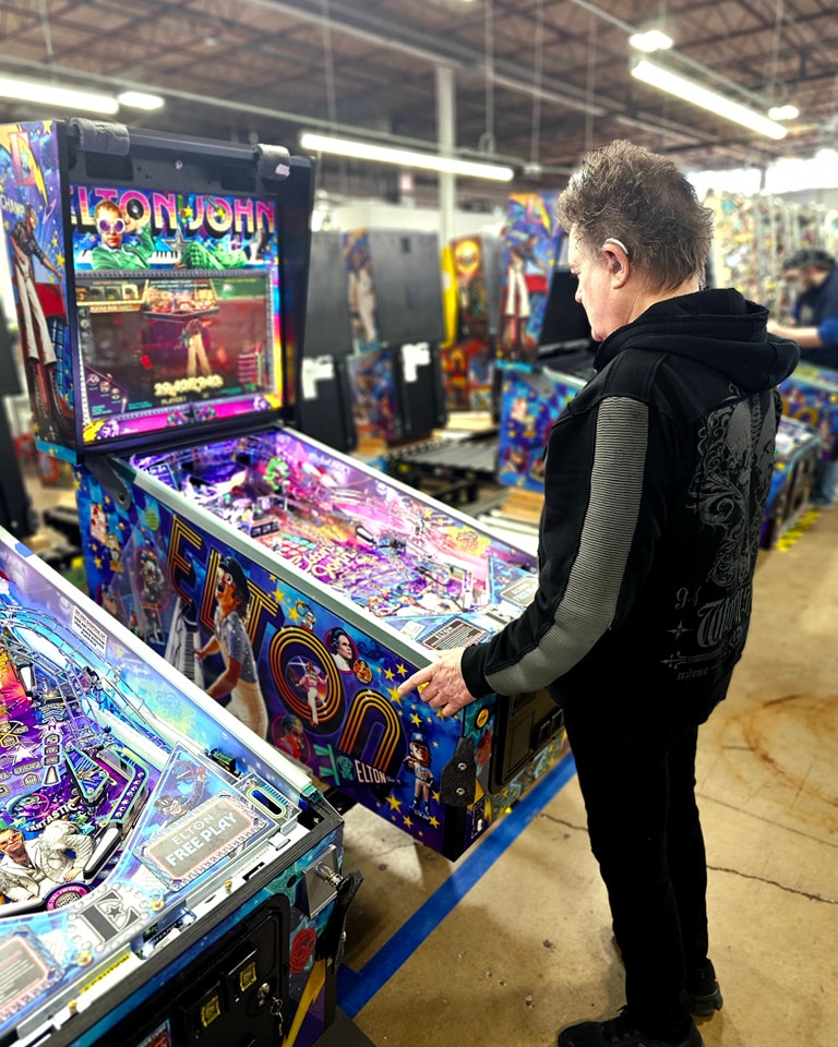 Elton John pinball designer, Steve... - Jersey Jack Pinball | Facebook