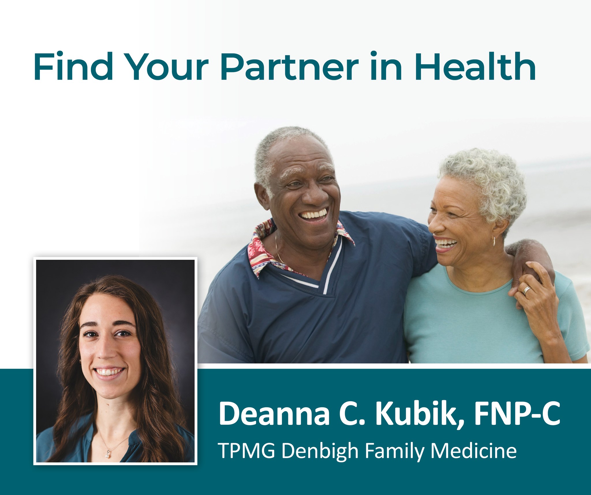 TPMG - Need to establish with a new primary care provider? Meet 