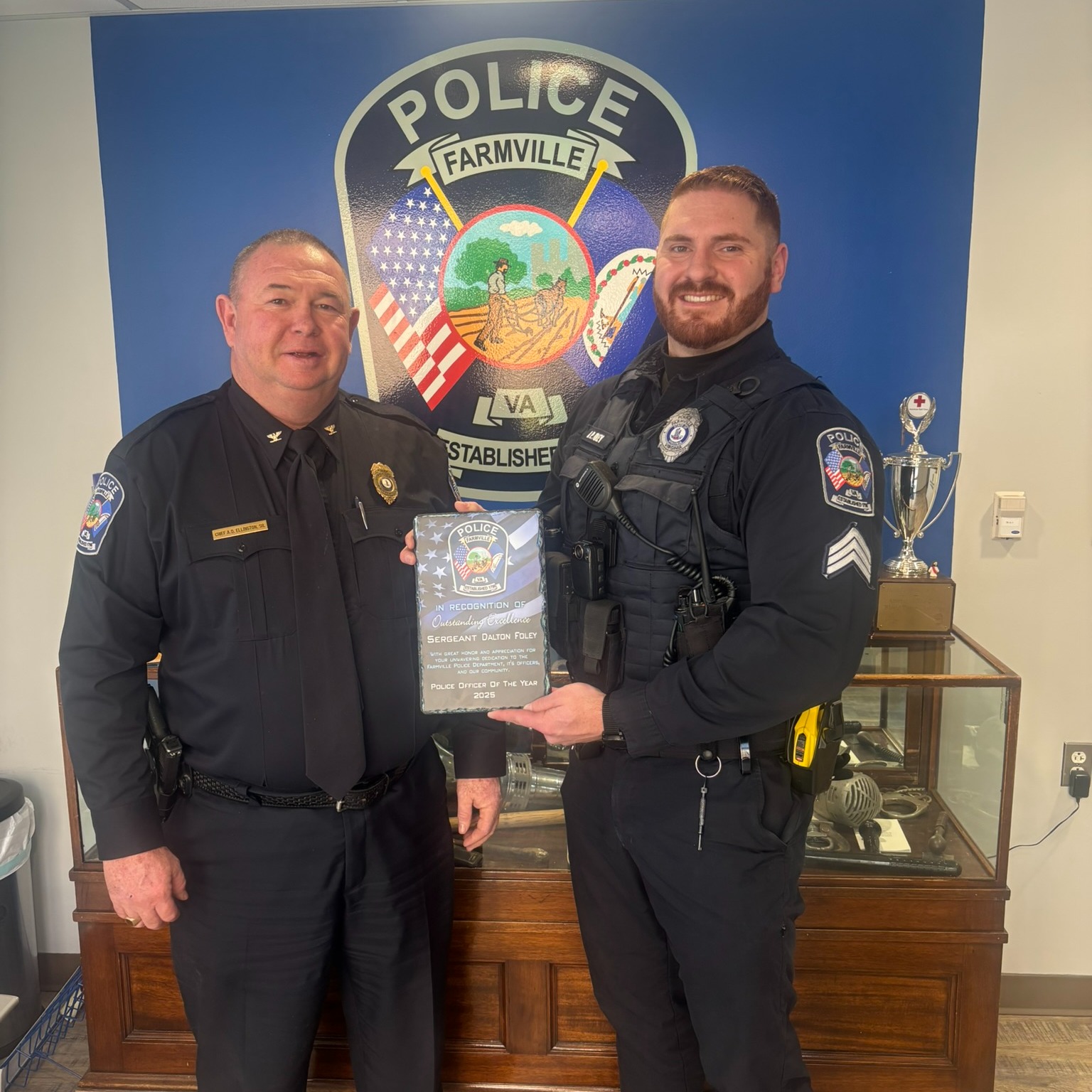 Farmville - Please join us in congratulating Sergeant Dalton Foley on ...