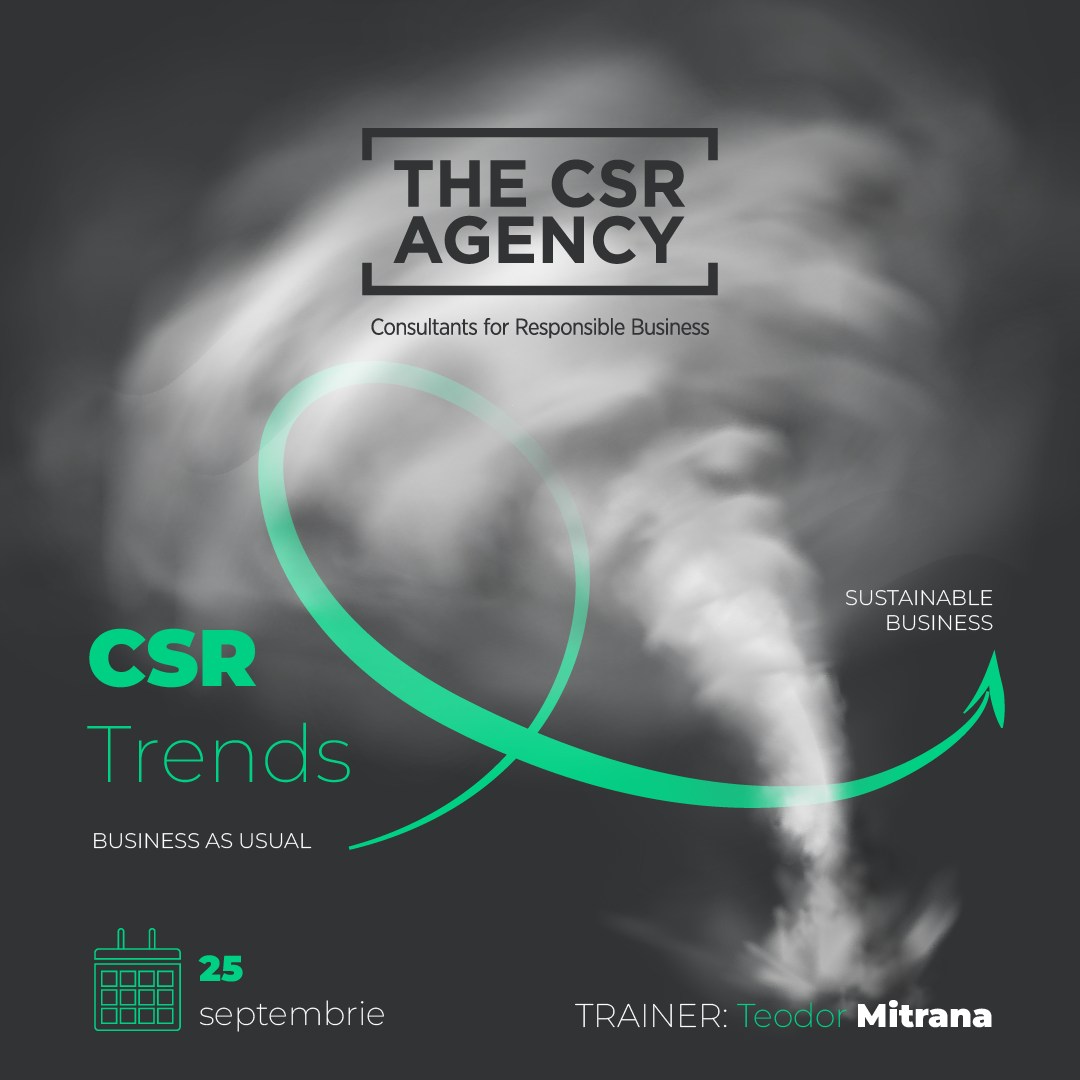 The CSR - 🚀 𝗖𝘂𝗿𝘀𝘂𝗹 𝗖𝗦𝗥 𝗧𝗿𝗲𝗻𝗱𝘀 𝘀𝗲 𝗶𝗻𝘁𝗼𝗮𝗿𝗰𝗲! 🌍 CSR Trends este cursul ...