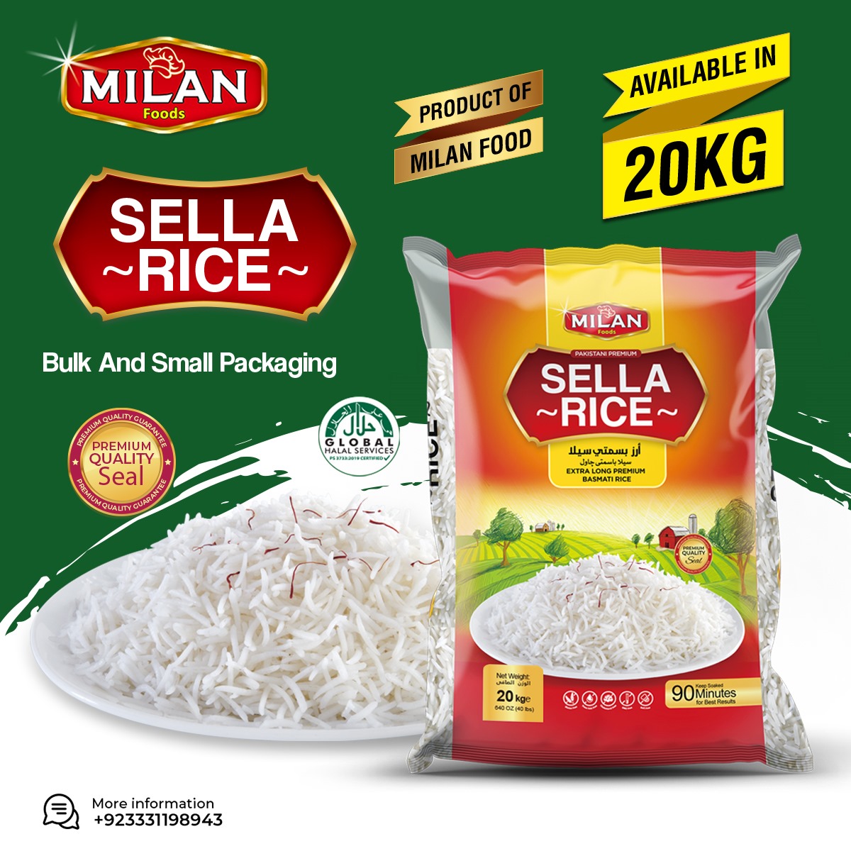 Milan Foods - 🌾 Introducing Milan Sella Rice, now... | Facebook