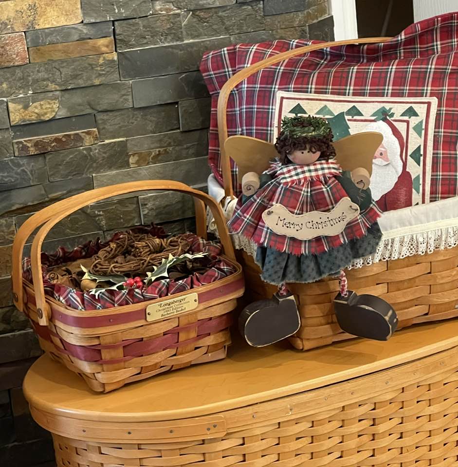 My Tournament of Roses Longaberger basket from 2004!