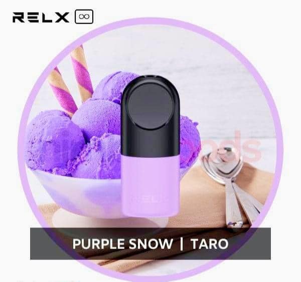 relx taro pods For you milk tea lovers! The Infinity Pod Purple Snow Taro is an accurate rendition of your favorite Boba flavor. Creamy taro aromatic flavors finished off with a refreshing exhale New Juice Flavour:Blackcurrant Edition BREEZE Canna | Watermelon