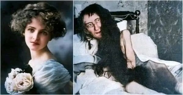The lost girl, 1874 Blanche Monnier was a Parisian socialite who 