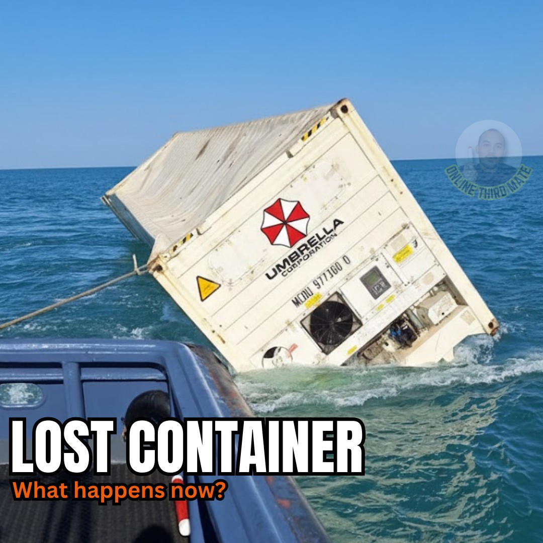 Online - 🟥SUBJECT: LOST CONTAINER Once a container is lost, the ship ...