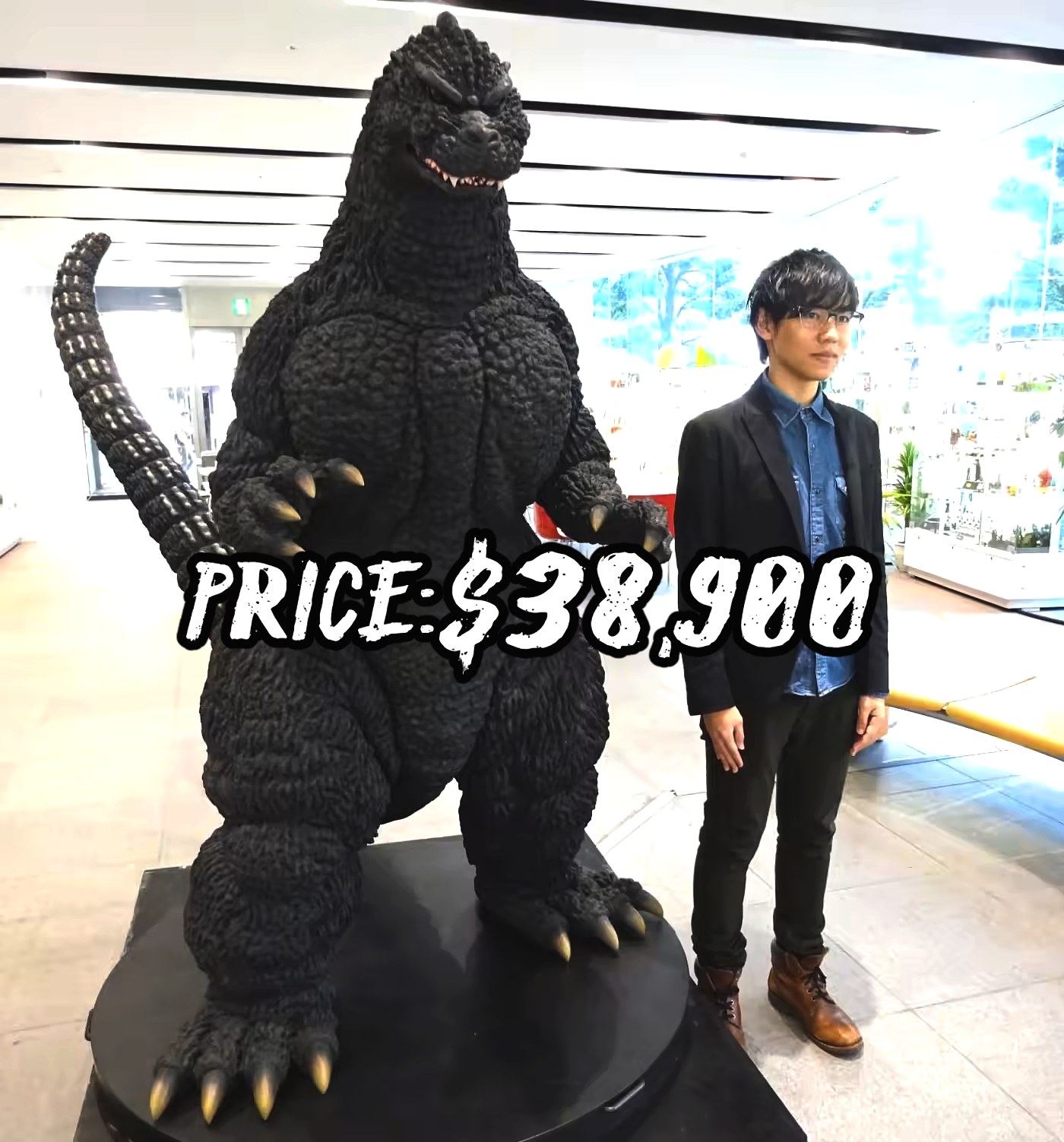 Godzilla 1994 Bandai super premium figure