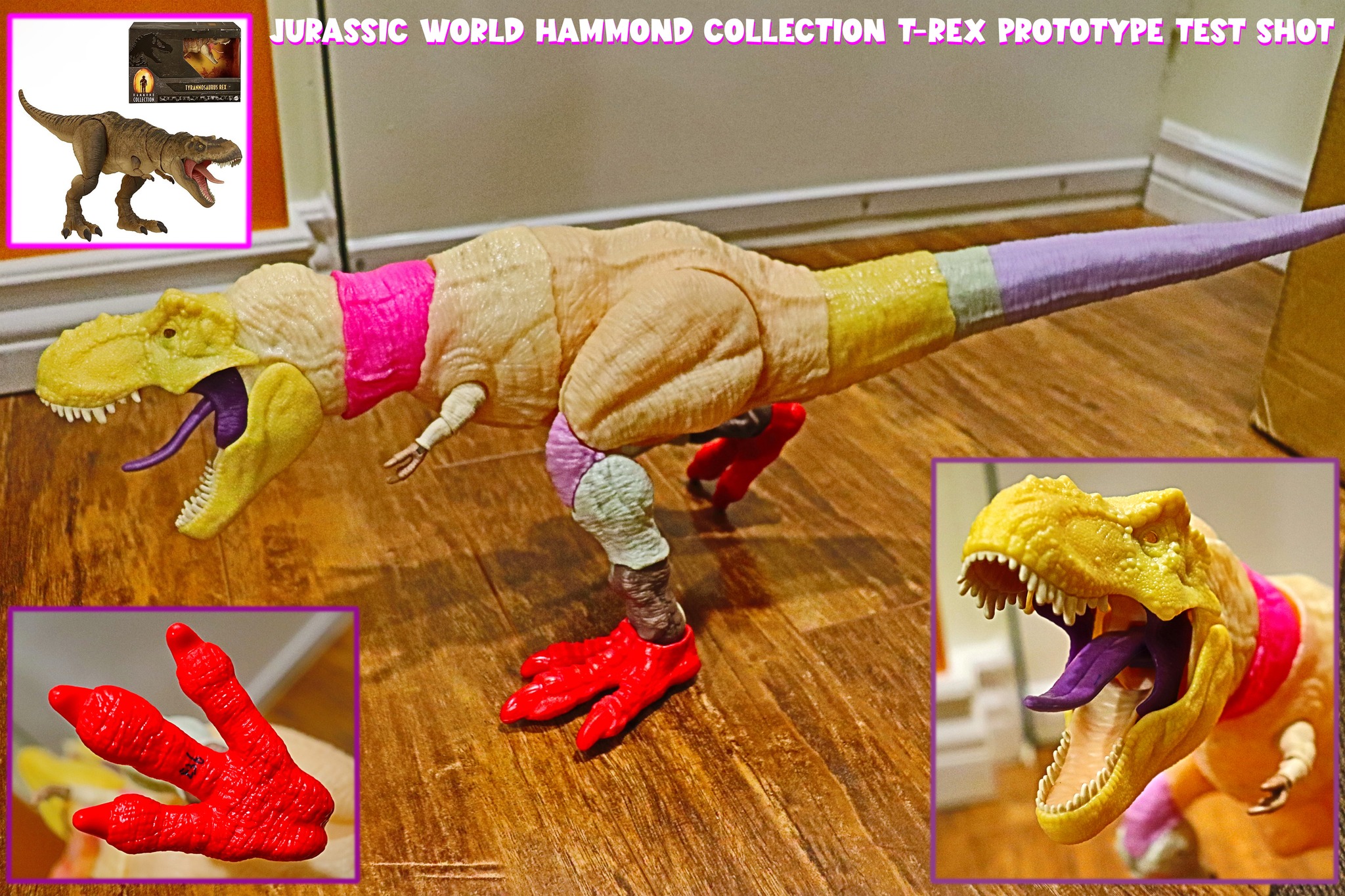Hammond collection t-rex test shot details
