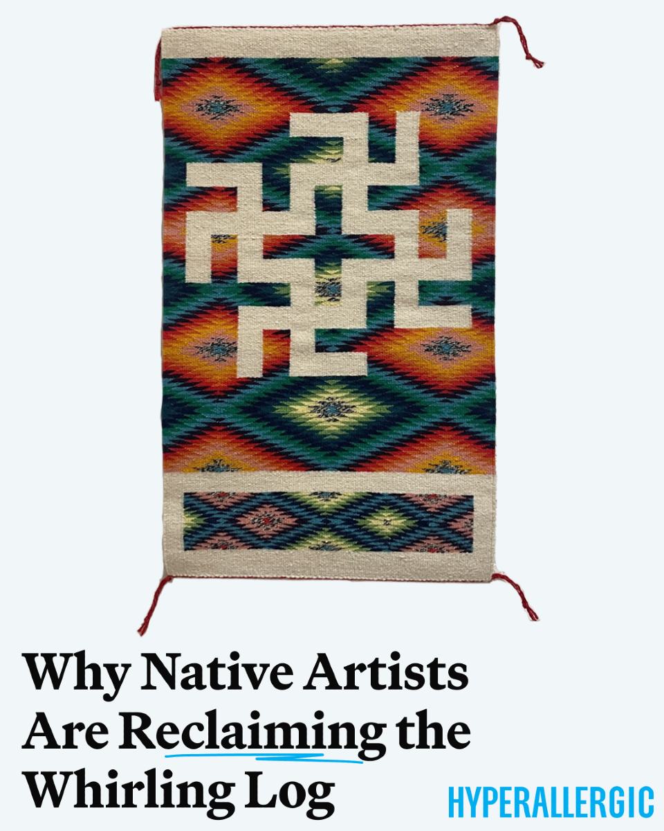 The Whirling Log, an ancient Navajo/Diné symbol, was suppressed