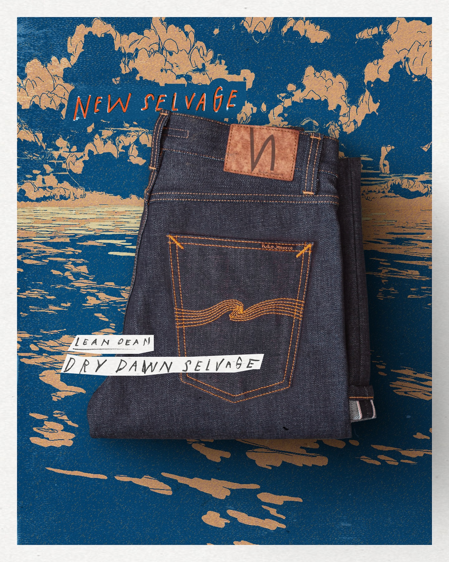 デニム/ジーンズ 限定 Nudie Jeans Colors selvage