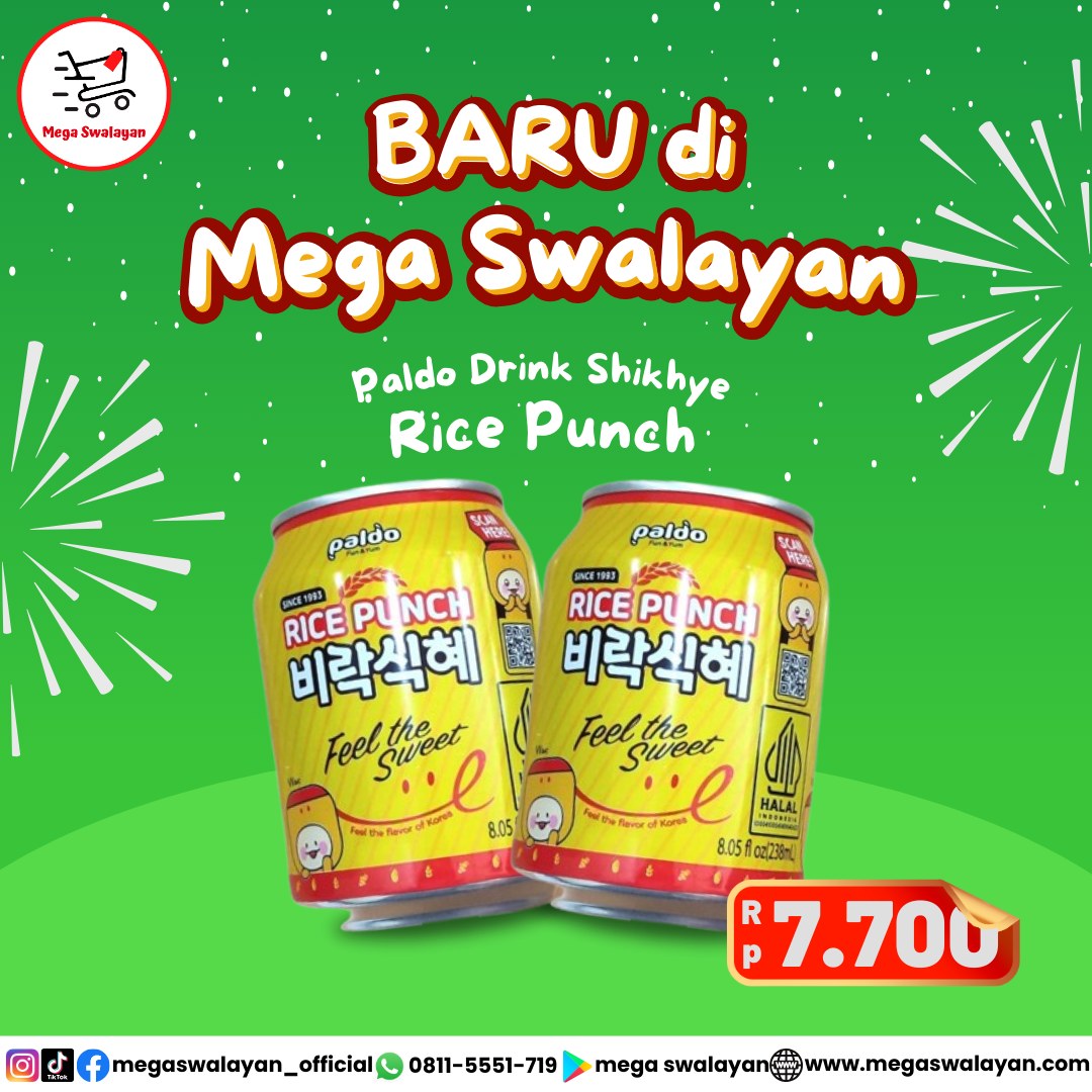 Paldo Rice Punch! Minuman... - megaswalayan_official