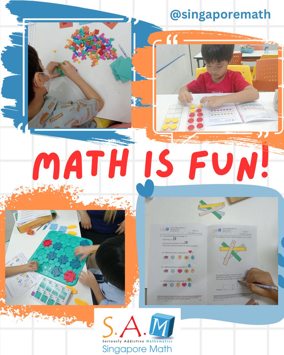 Math can be incredibly fun... - SAM Singapore Maths Thailand | Facebook