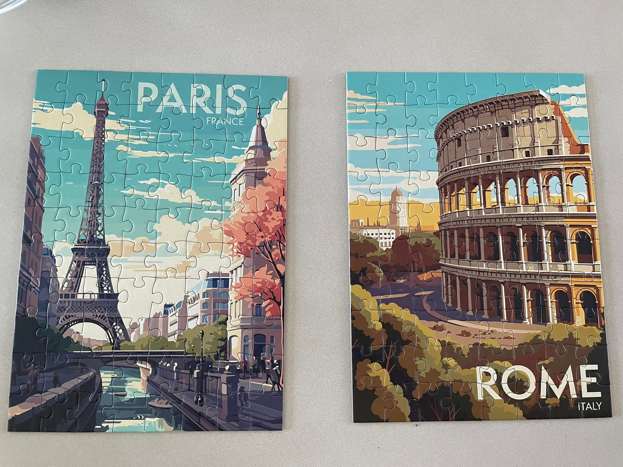 Brand: Reed Games (12x80 pc) Title: Advent Calendar Travel Poster 