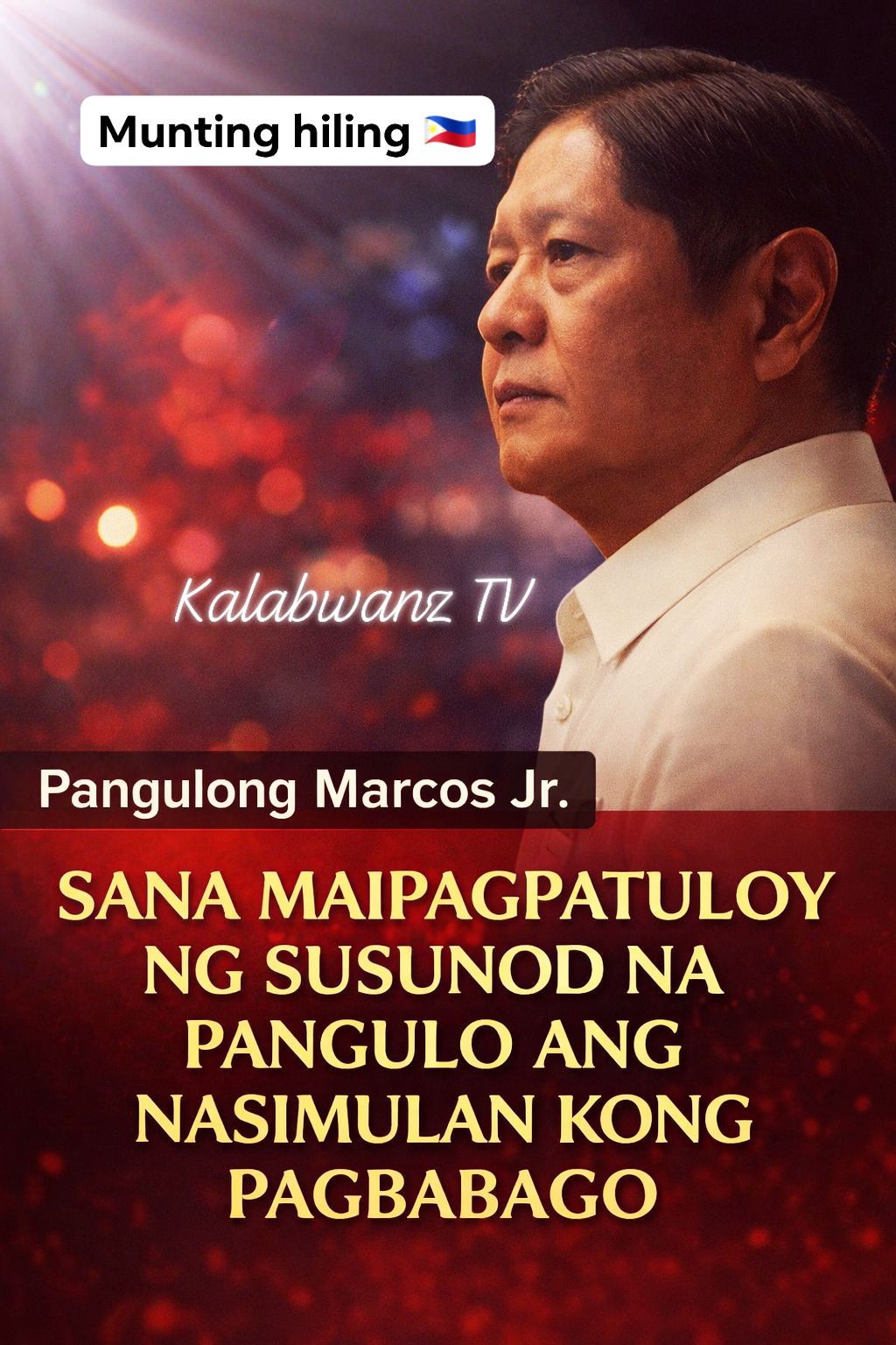 Pangulong ang puso para sa... - Jonathan Tubilla Labuan | Facebook