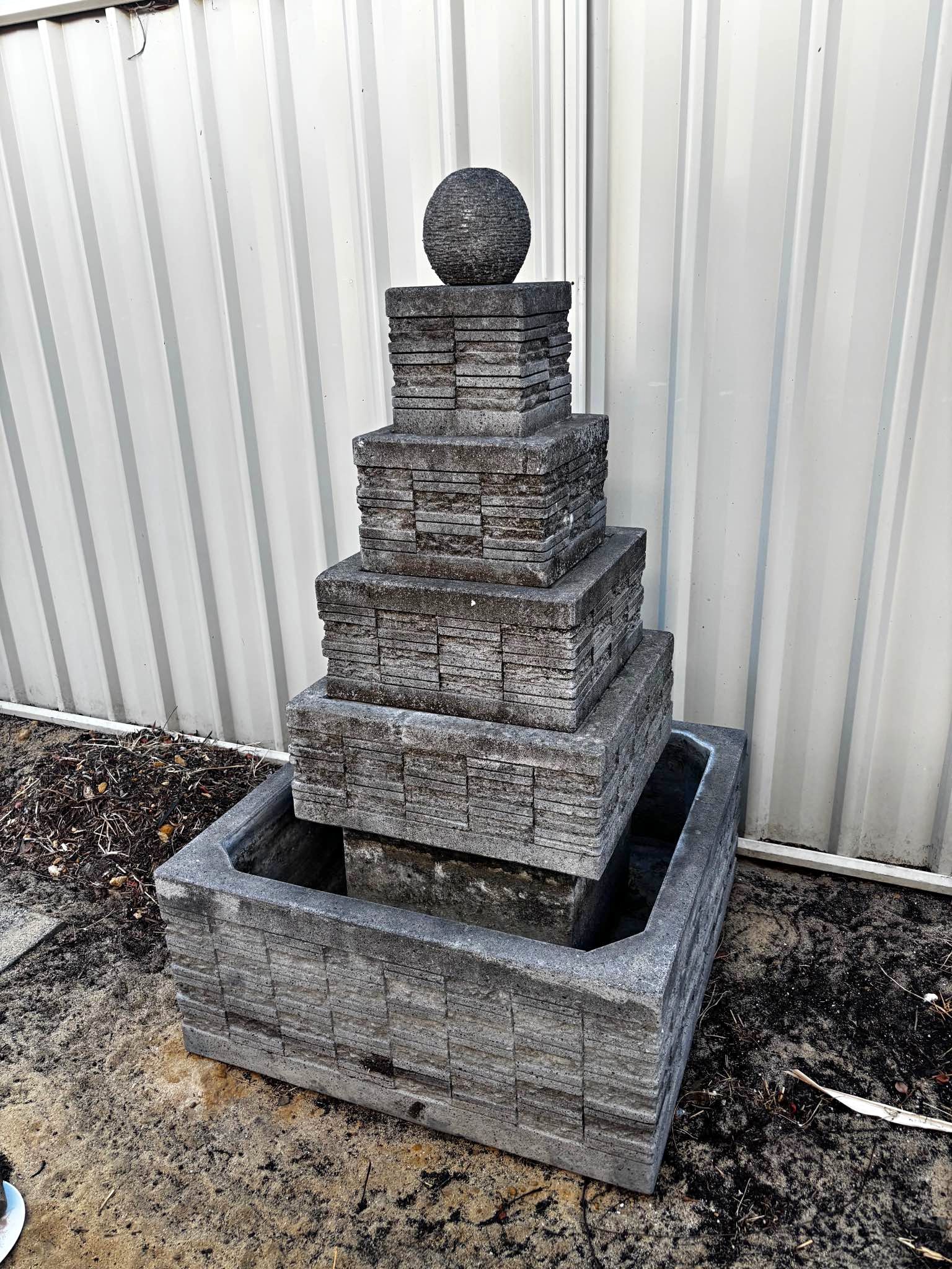 Concrete water feature - Ponds & Water Features - Perth, Western ...