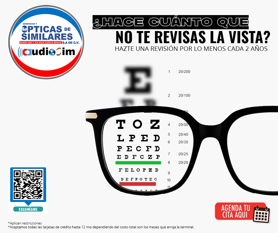 Ópticas Similares y Audiosim | Cuernavaca