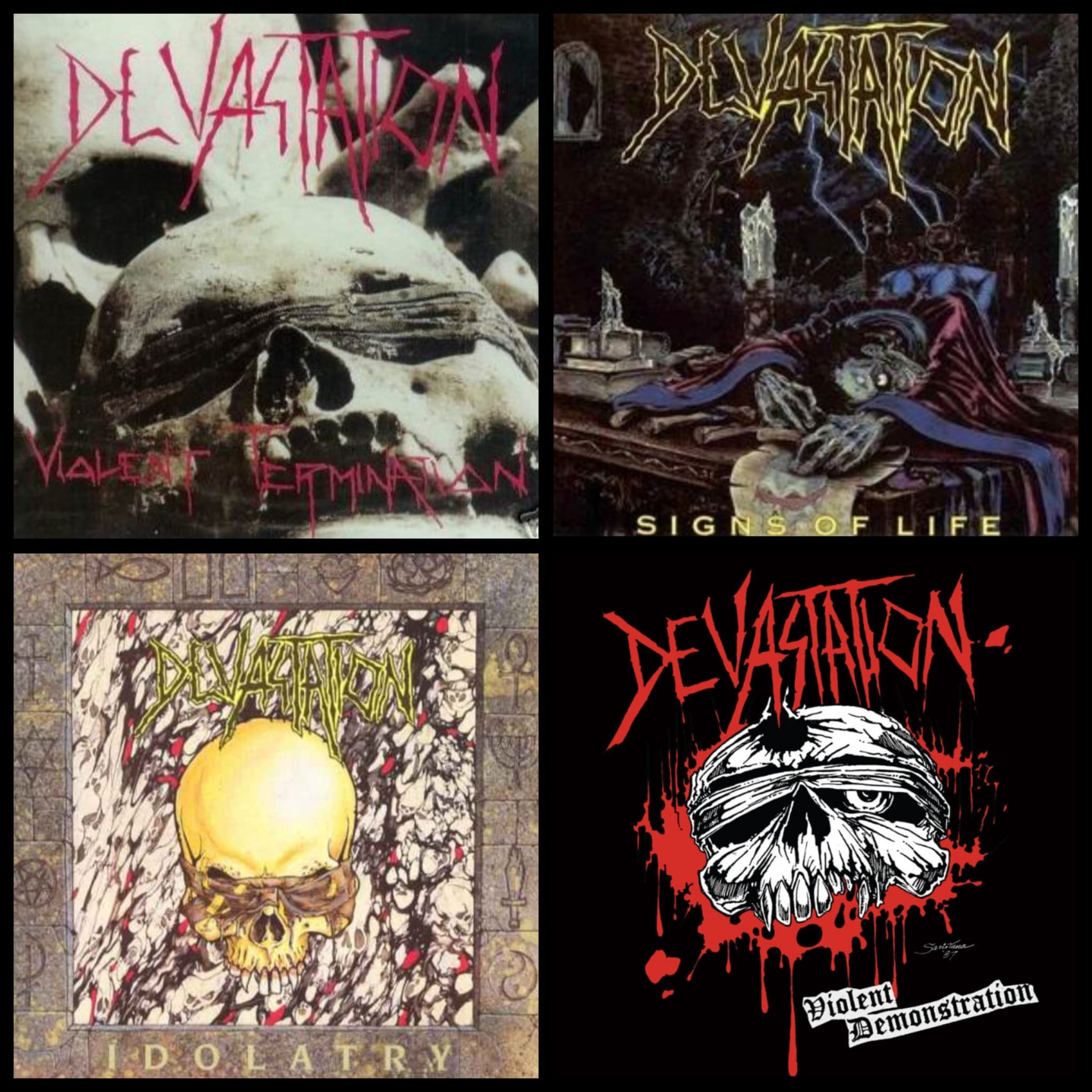 DEVASTATION idolatry(再発) signs of life Devastation - Idolatry