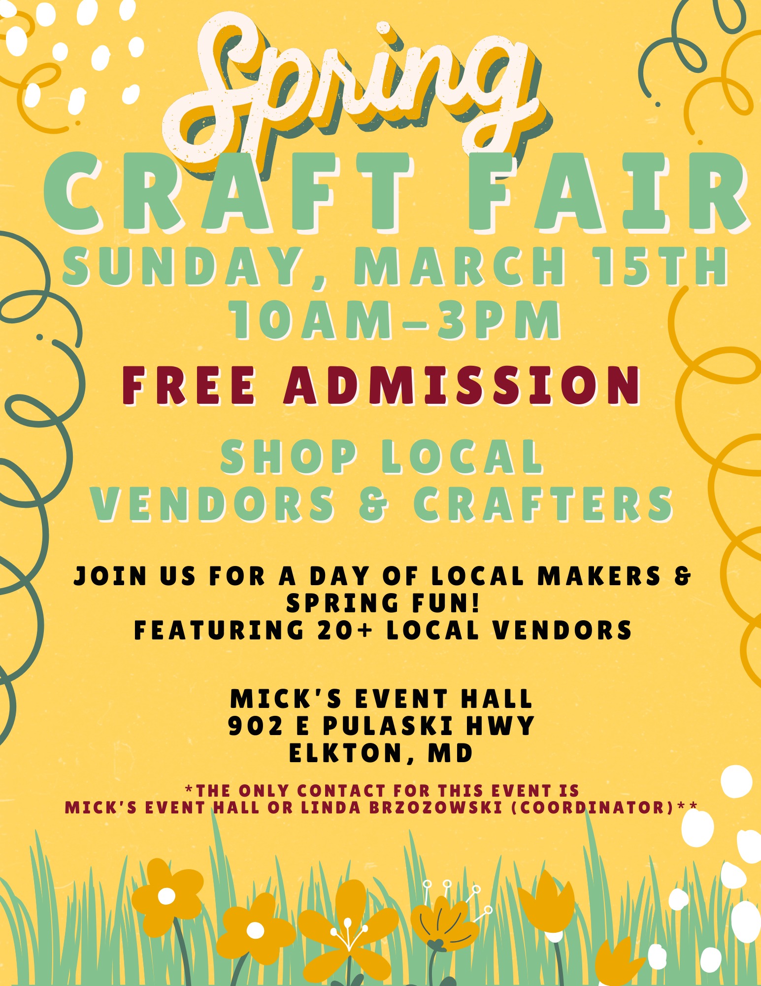 Spring Craft Fair & Vendor Event