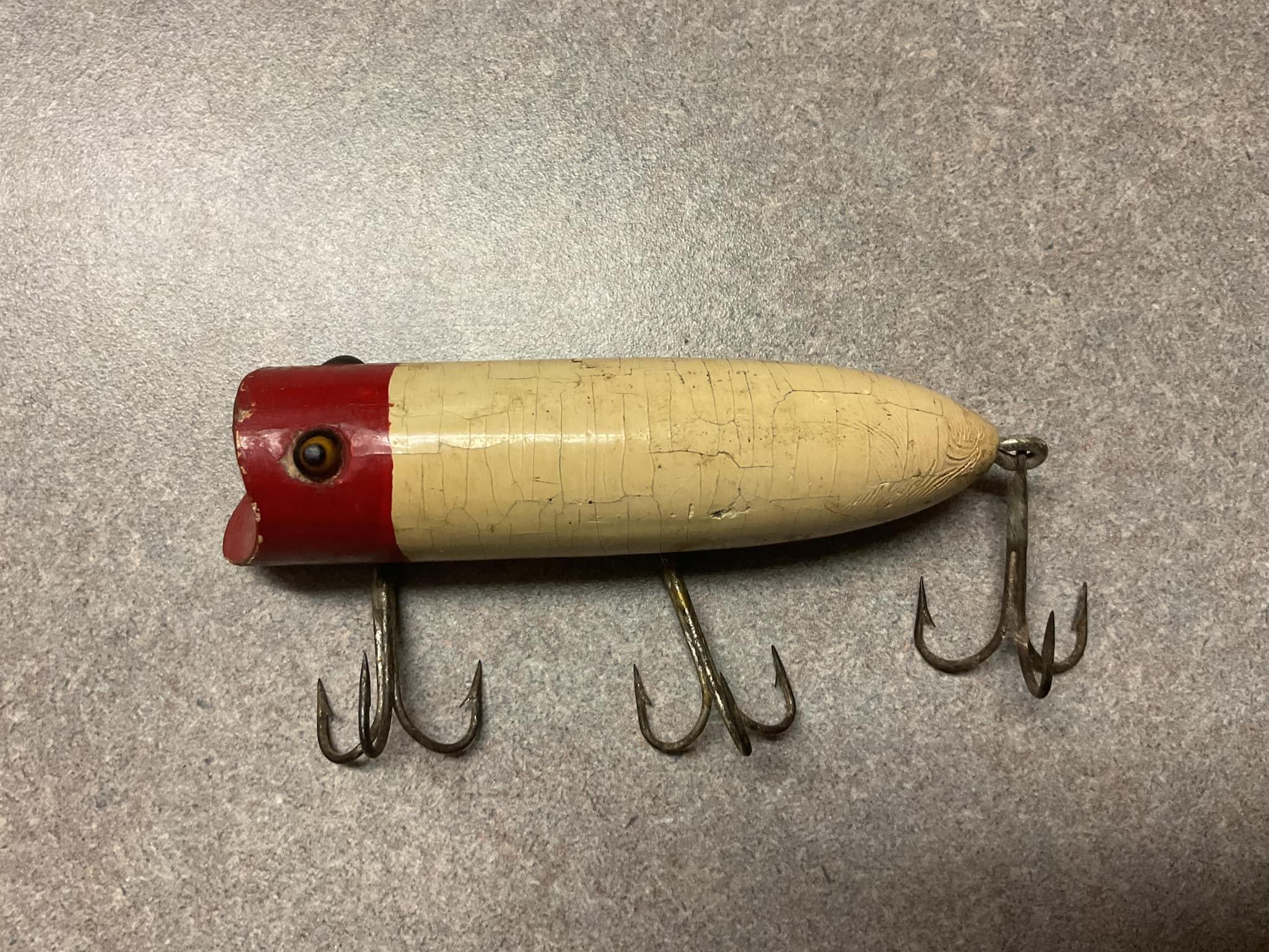 What is this old Heddon Lucky 13 fishing lure?