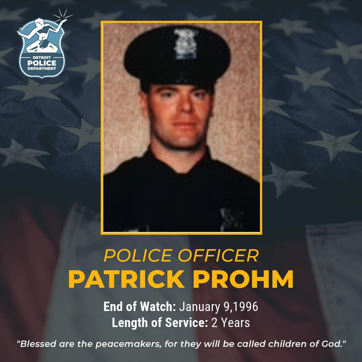 Detroit - On this day in 1996, the Detroit Police Department lost ...