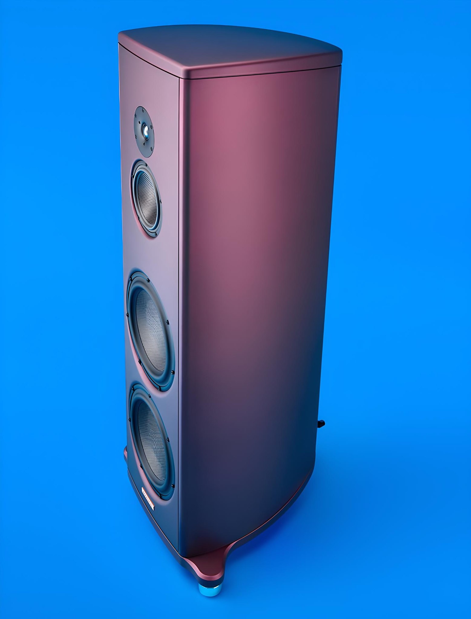 Magico S5 2024 in Aubergine Softec finish. On April 2, 2024
