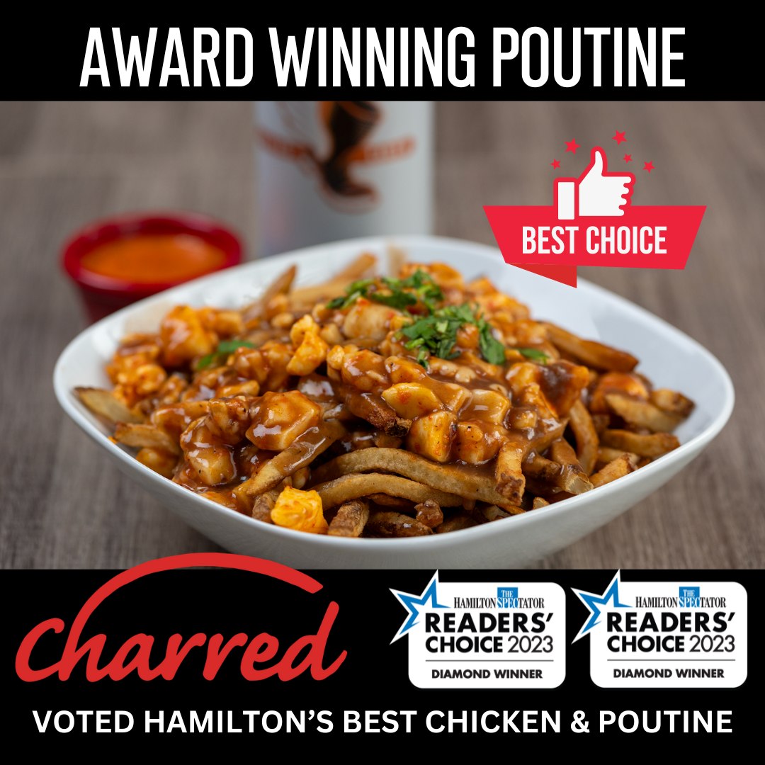 Charred - The Pinnacle of Poutine in Hamilton! 🥇 Craving... | Facebook
