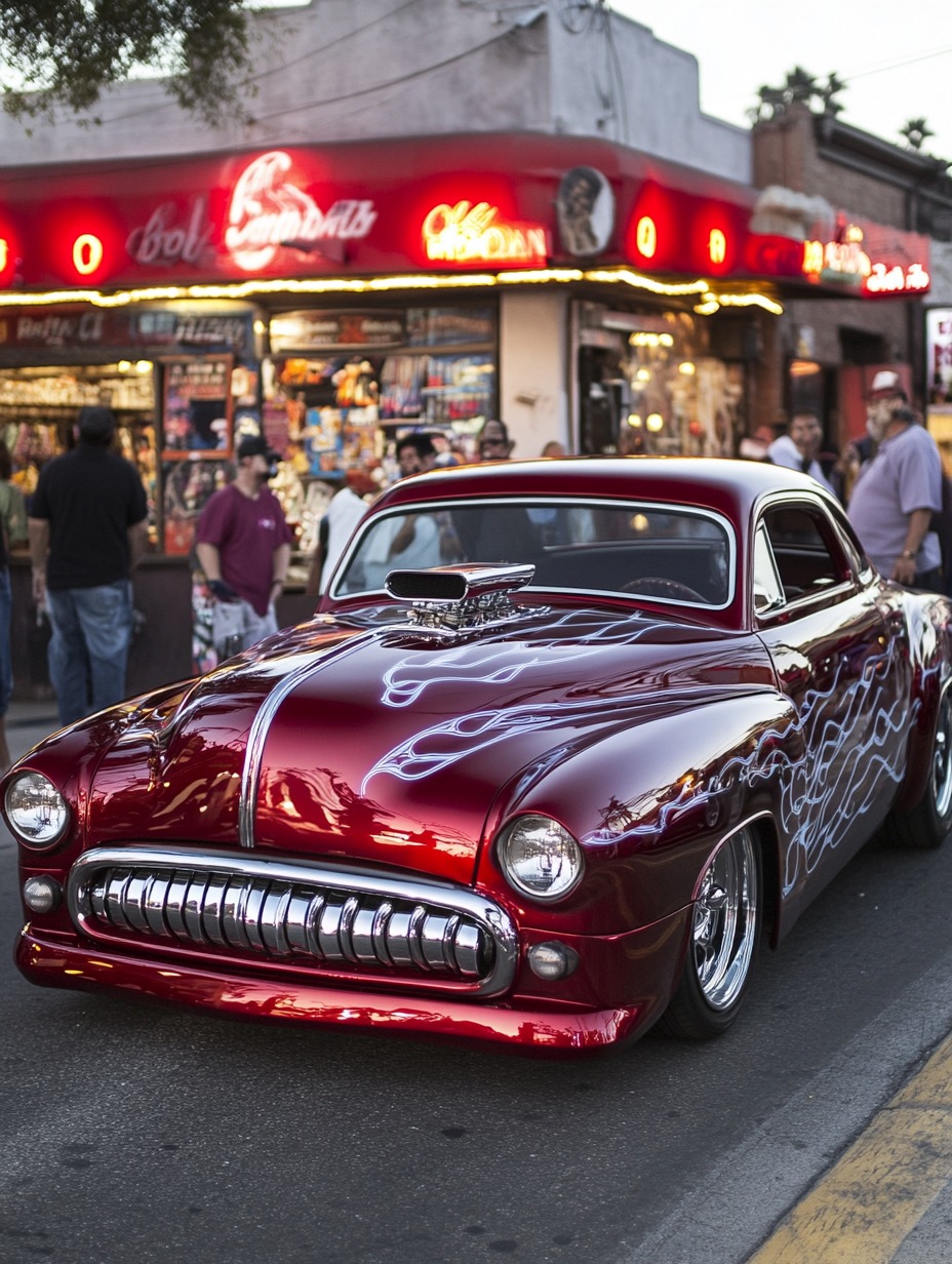 Don Orlandi's 1951 Mercury Coupe for American Graffiti
