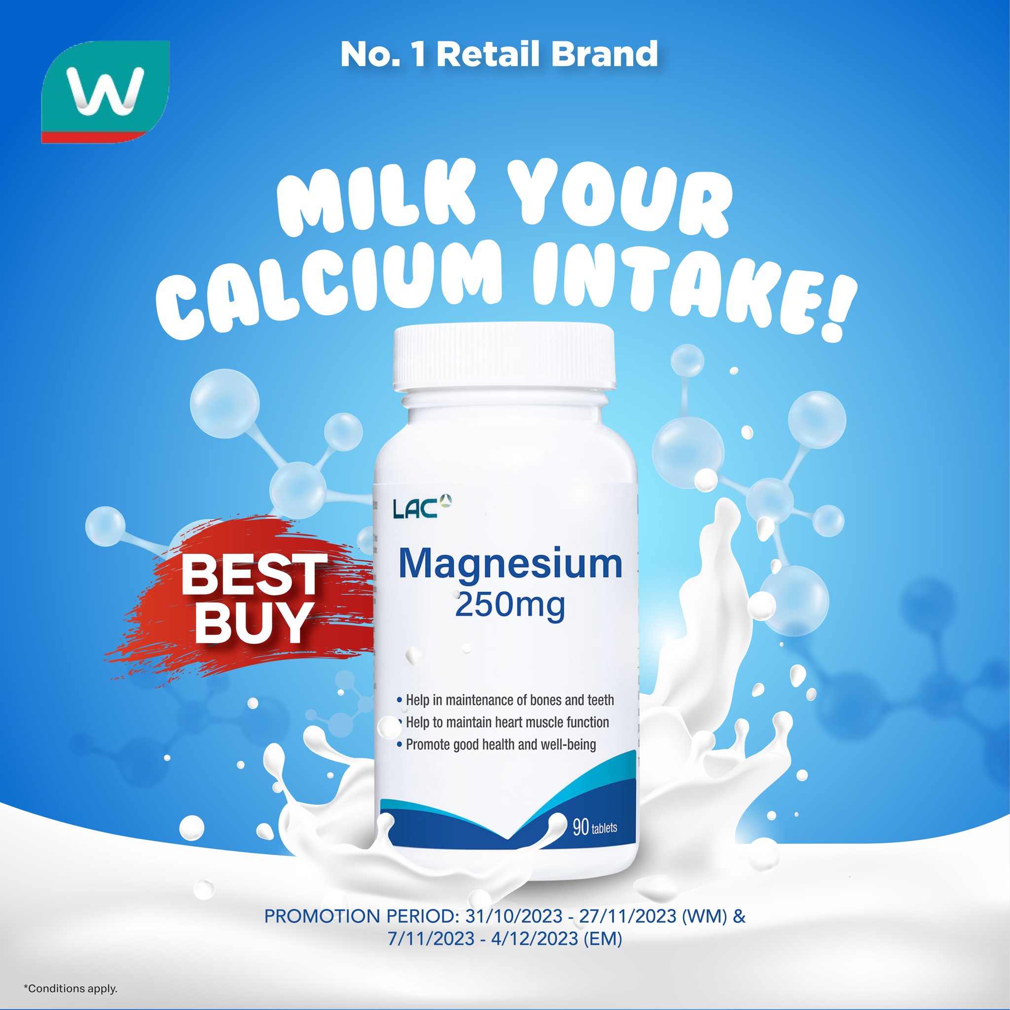 lac wellness l-glutathione 500mg plus product info and reviews Boost your calcium absorption with Magnesium 250mg. 🦴 Strong bones, teeth, neuromuscular health await! 💪🦷 Grab the best deals 𝐌𝐚𝐥𝐚𝐲𝐬𝐢𝐚'𝐬 𝐍𝐨.𝟏 𝐎+𝐎 𝐇𝐞𝐚𝐥𝐭𝐡 & 𝐁𝐞𝐚𝐮𝐭𝐲 𝐑𝐞𝐭𝐚𝐢𝐥𝐞𝐫, #WatsonsMalaysia STORES & ONLINE! skin glow booster PRICE:1 Piece dsip jealous youtube let's