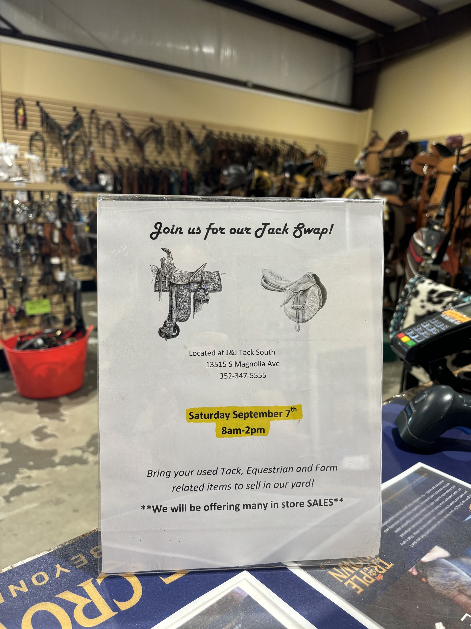 J&J Tack's Used Tack Sale