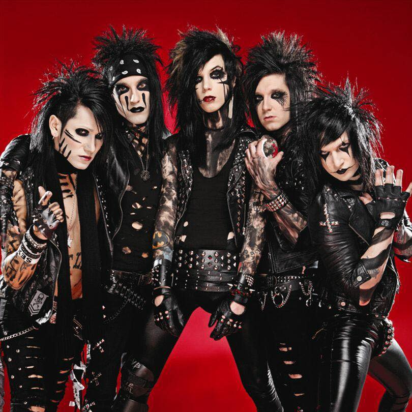 The Black Veil Brides in Junker Vests 2012 and 2024. It
