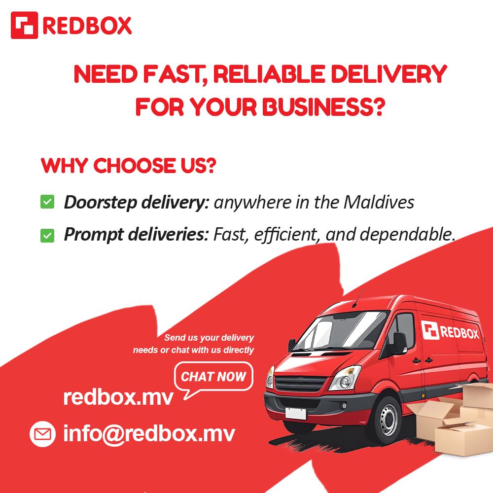 Redbox Maldives - 🚚 Redbox offers fast, reliable delivery... | Facebook