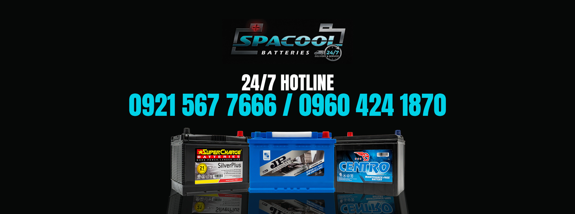Spacool Batteries | Cebu City