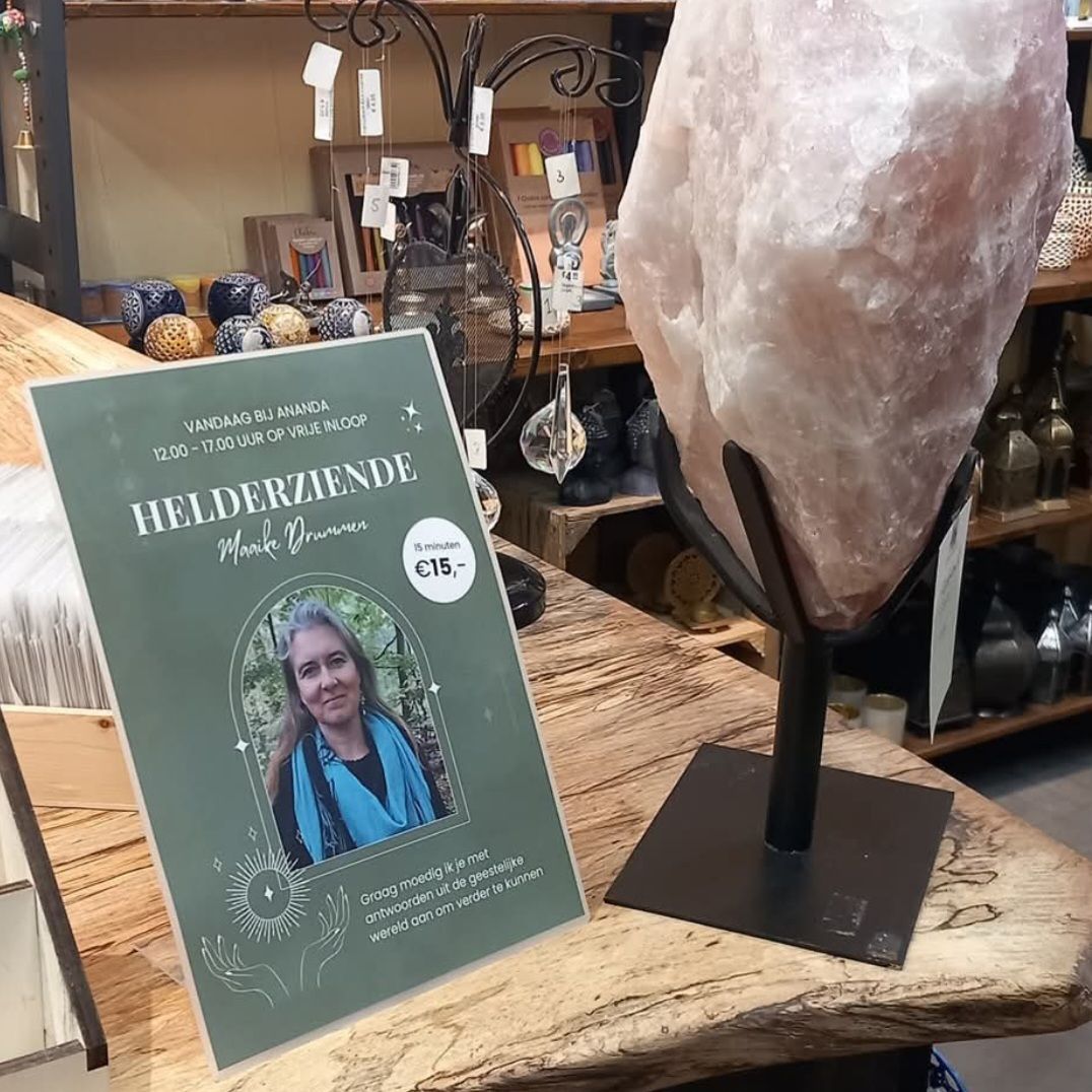 De - Vandaag ben ik bij Ananda Nieuwetijdswinkel den Bosch om jullie ...