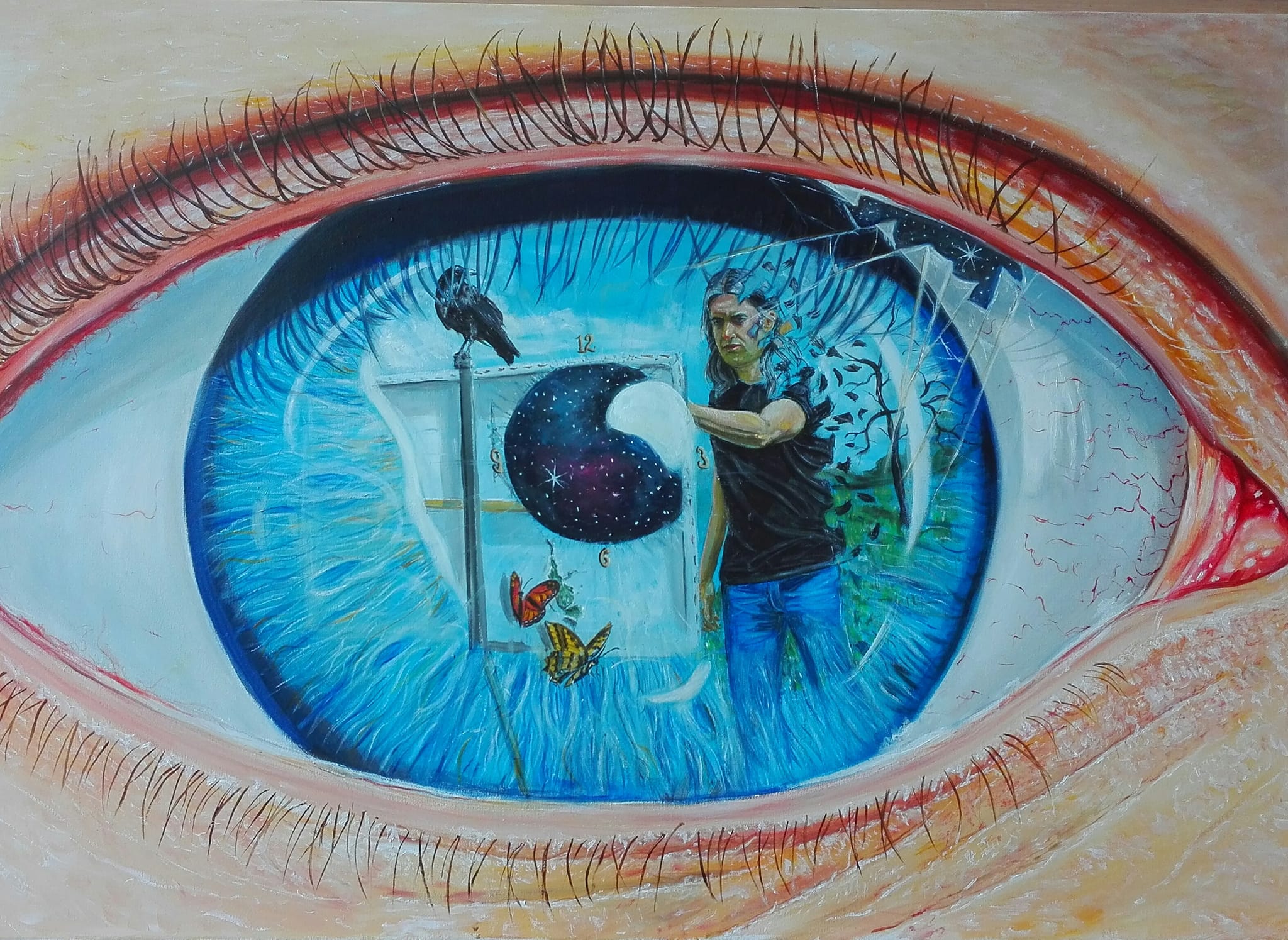 Mark Tansey, The Innocent Eye Test, 1981 Oil on canvas, 78 in