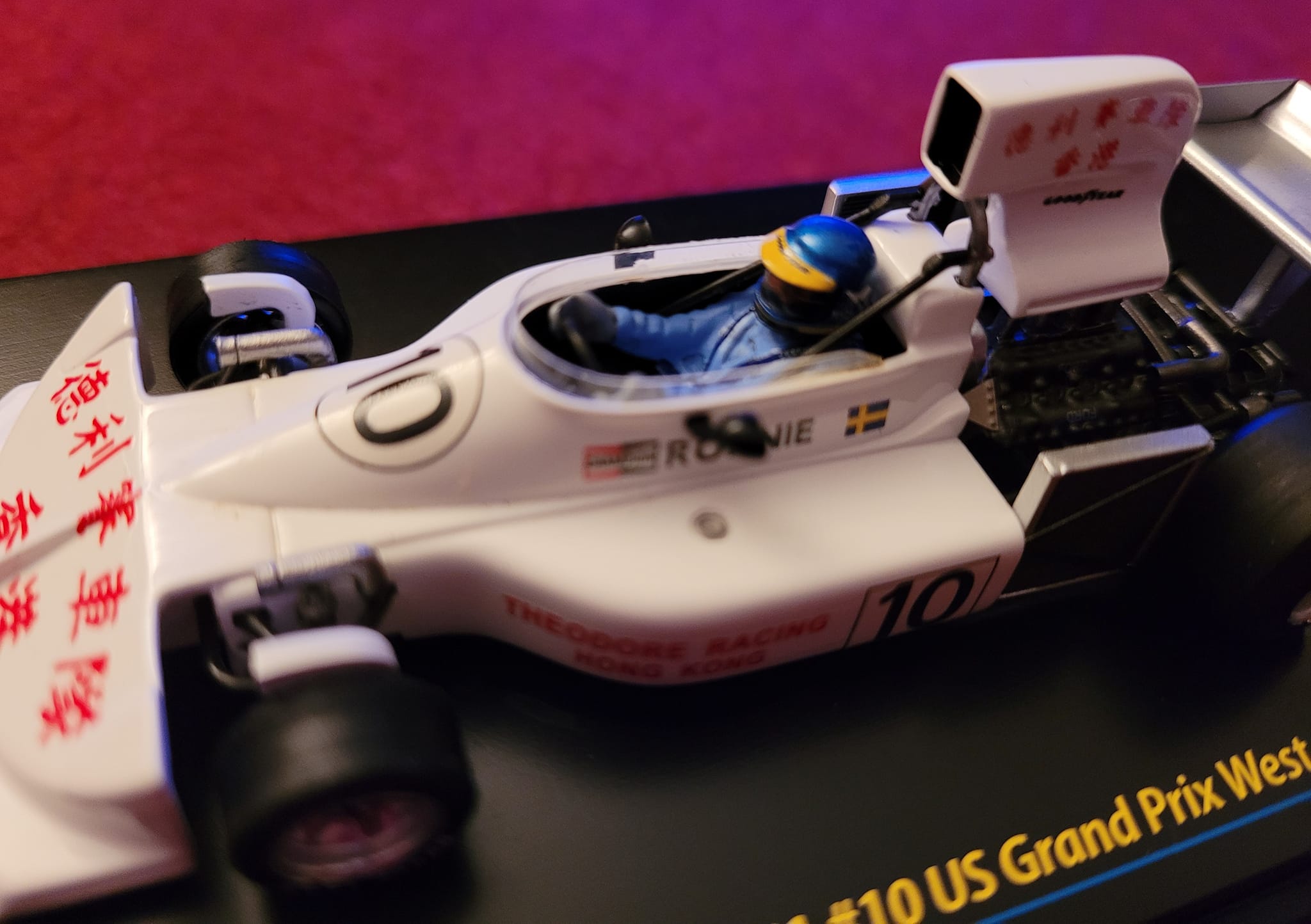 In Your Hands The March 761 driven by Ronnie Peterson at the 1976