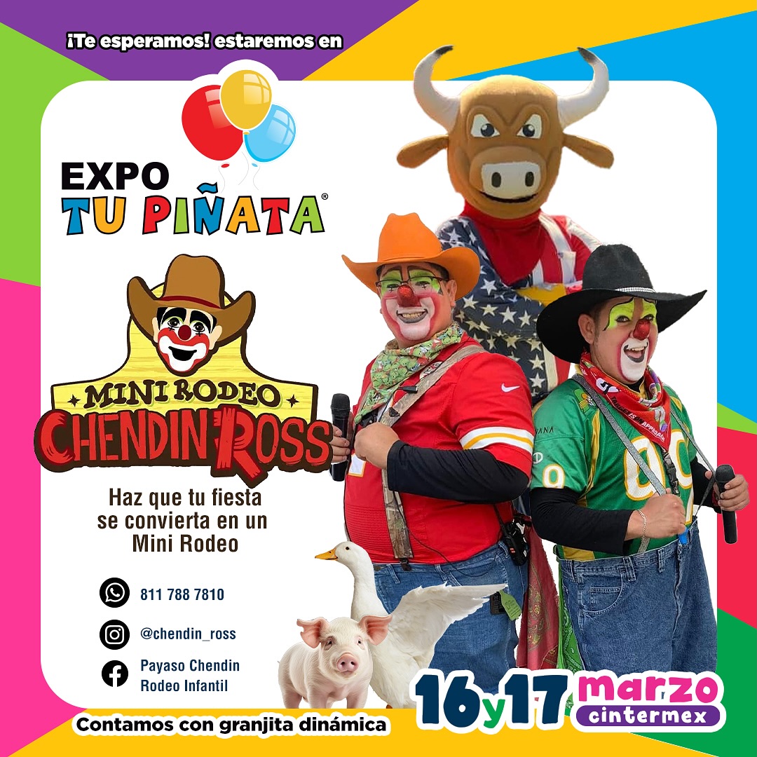 Payaso Chendin Rodeo Infantil