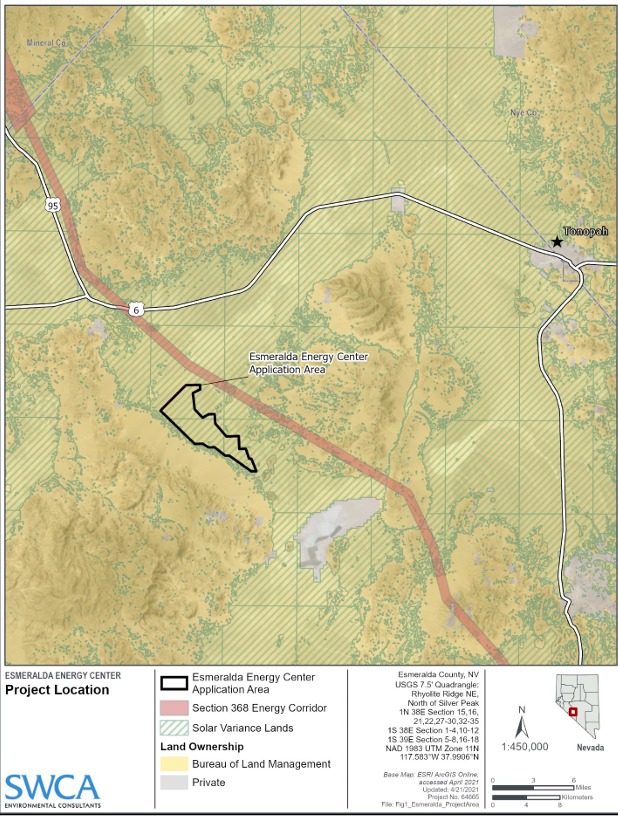 Basin - The Interior Department just said that the Esmeralda Energy ...